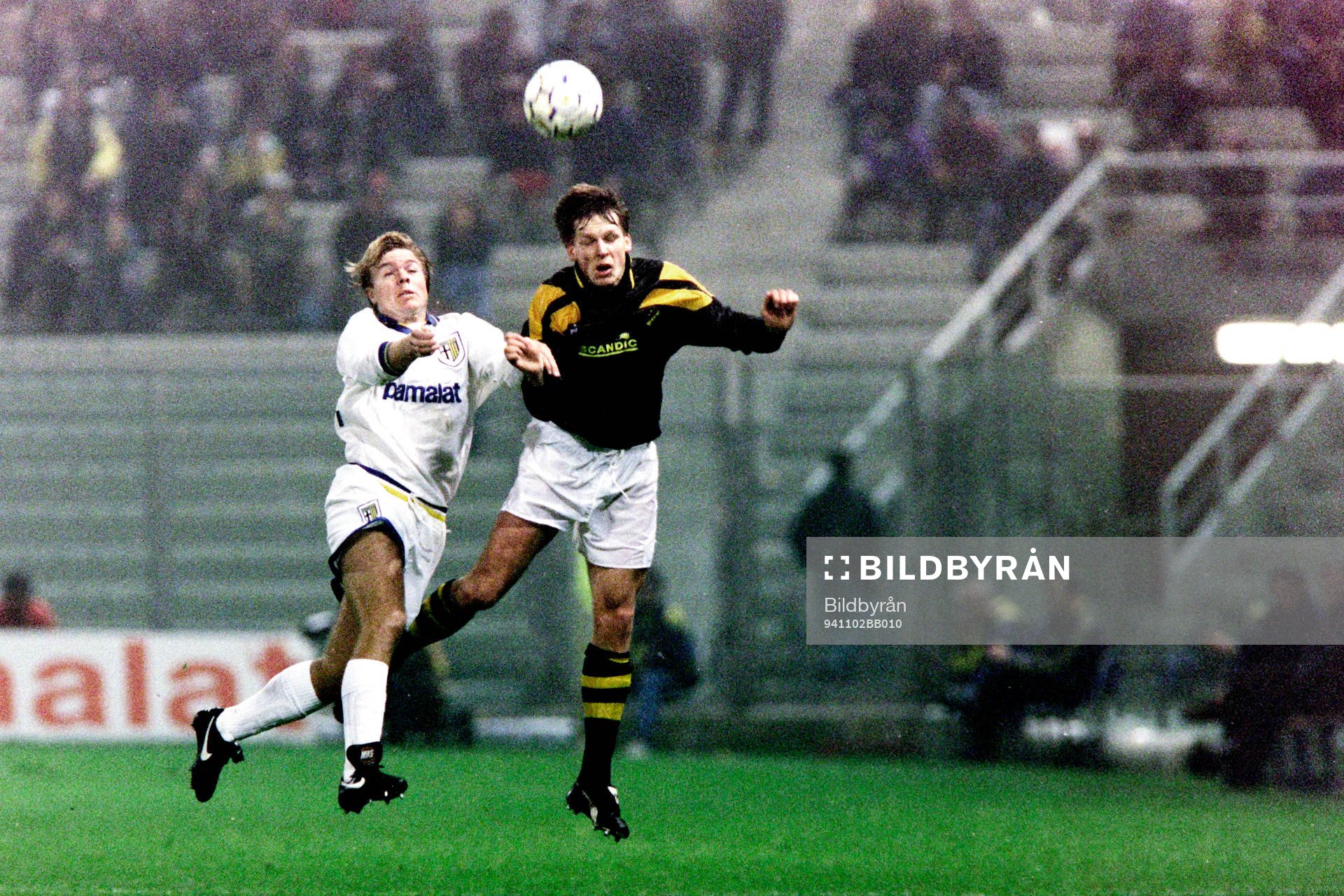 Fotboll, Uefacupen, Parma - AIK, 2-0: Tomas Brolin, Parma.