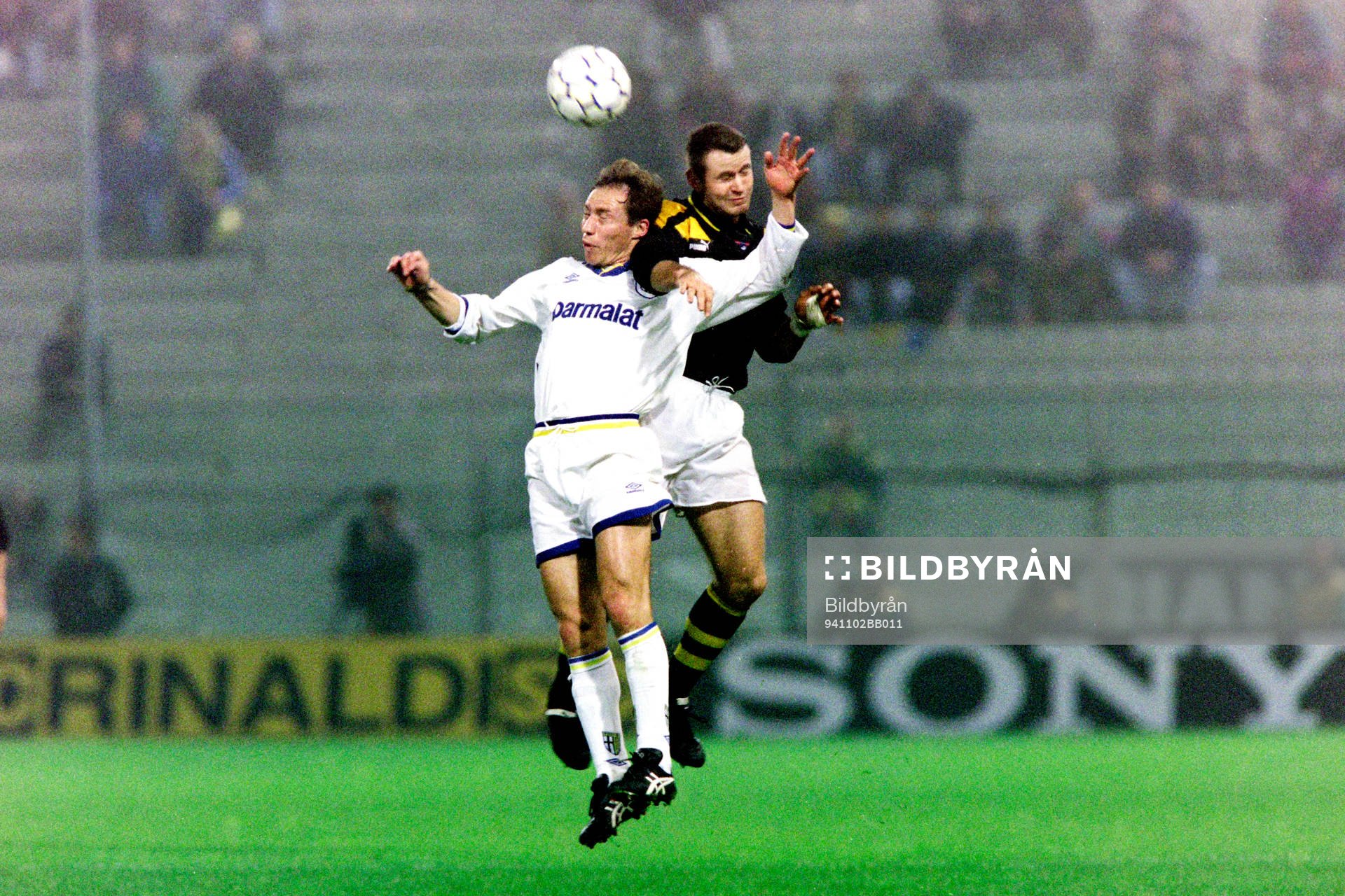 Fotboll, Uefacupen, Parma - AIK, 2-0: Sensini, Parma i en nickduell.
