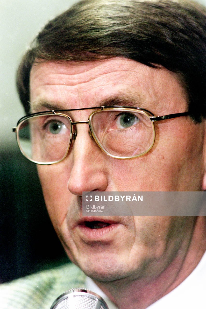 Curt Lindström, förbundskapten i Finland