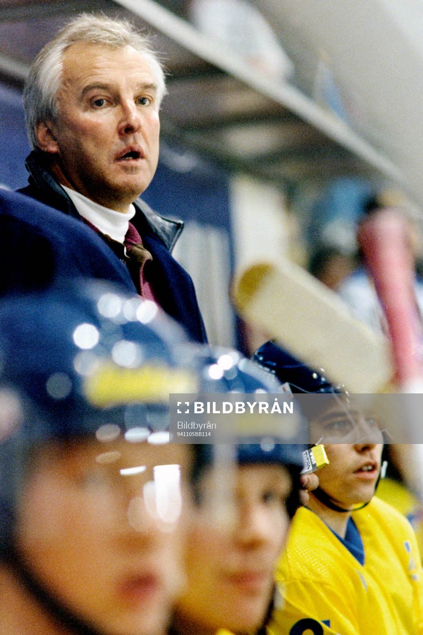 Curt Lundmark, förbundskapten i Sverige