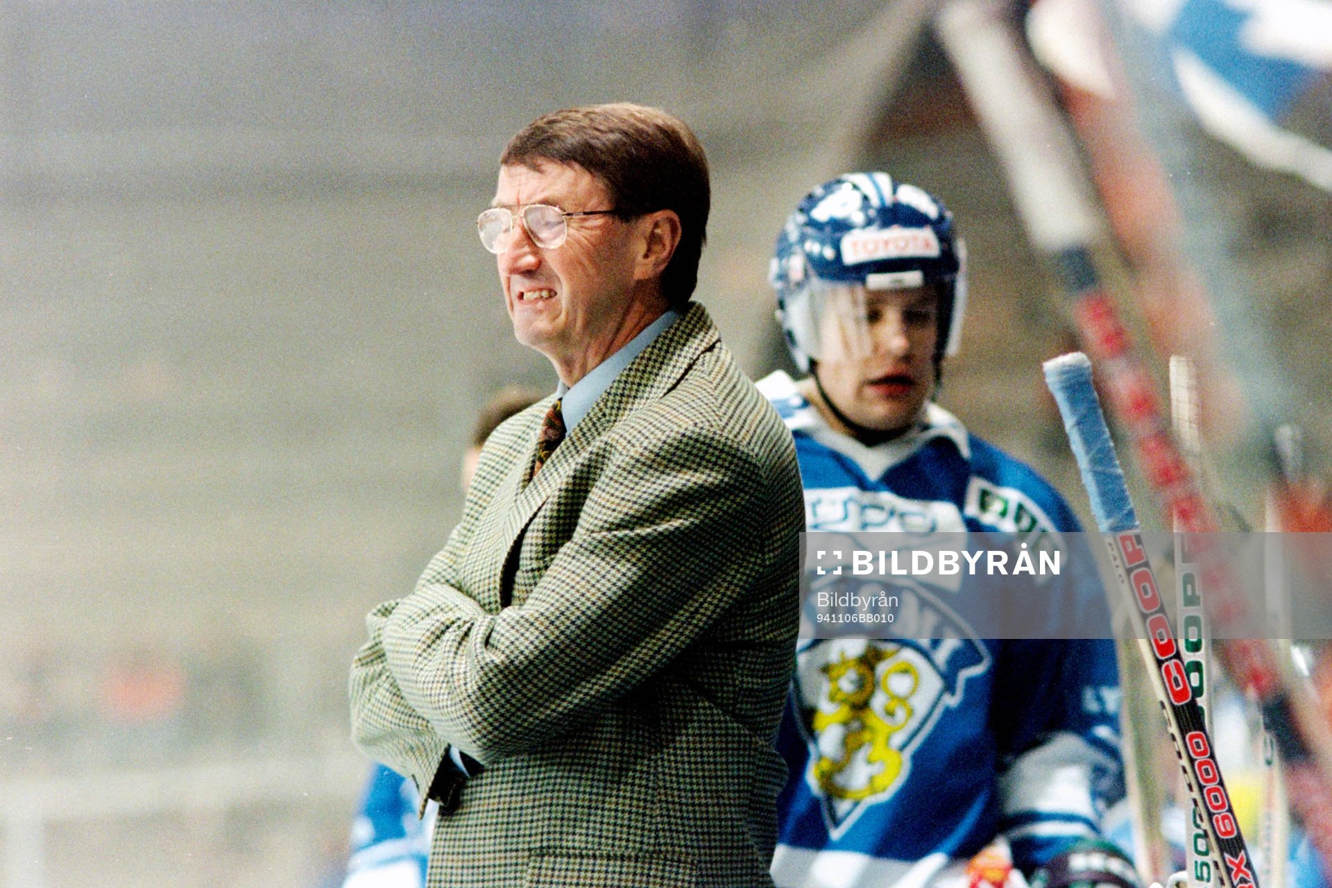 Curt Lindström, förbundskapten i Finland