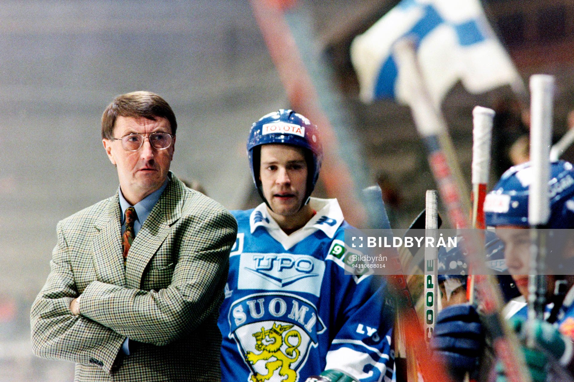 Curt Lindström, förbundskapten i Finland