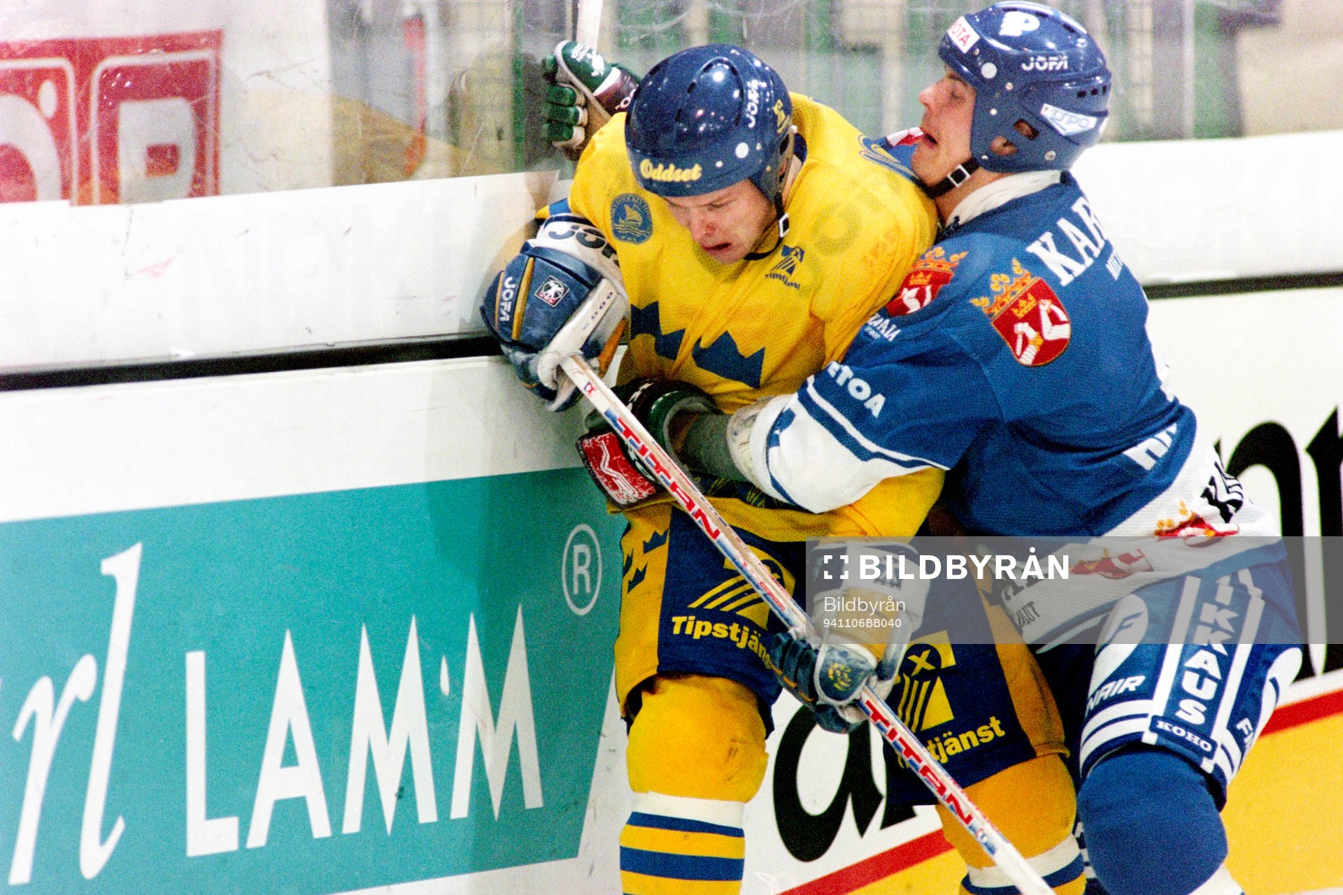 Ishockey, Nissan Cup, Sverige - Finland, 3-2