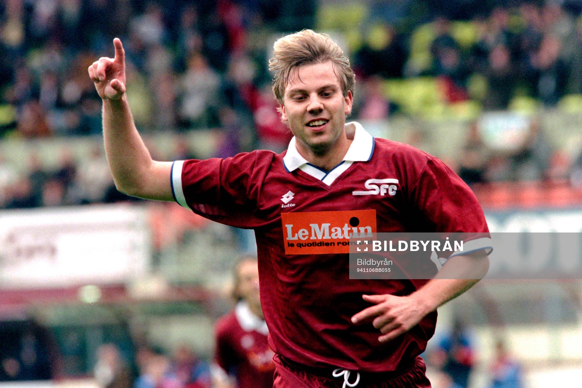 Hans Eklund, Servette jublar