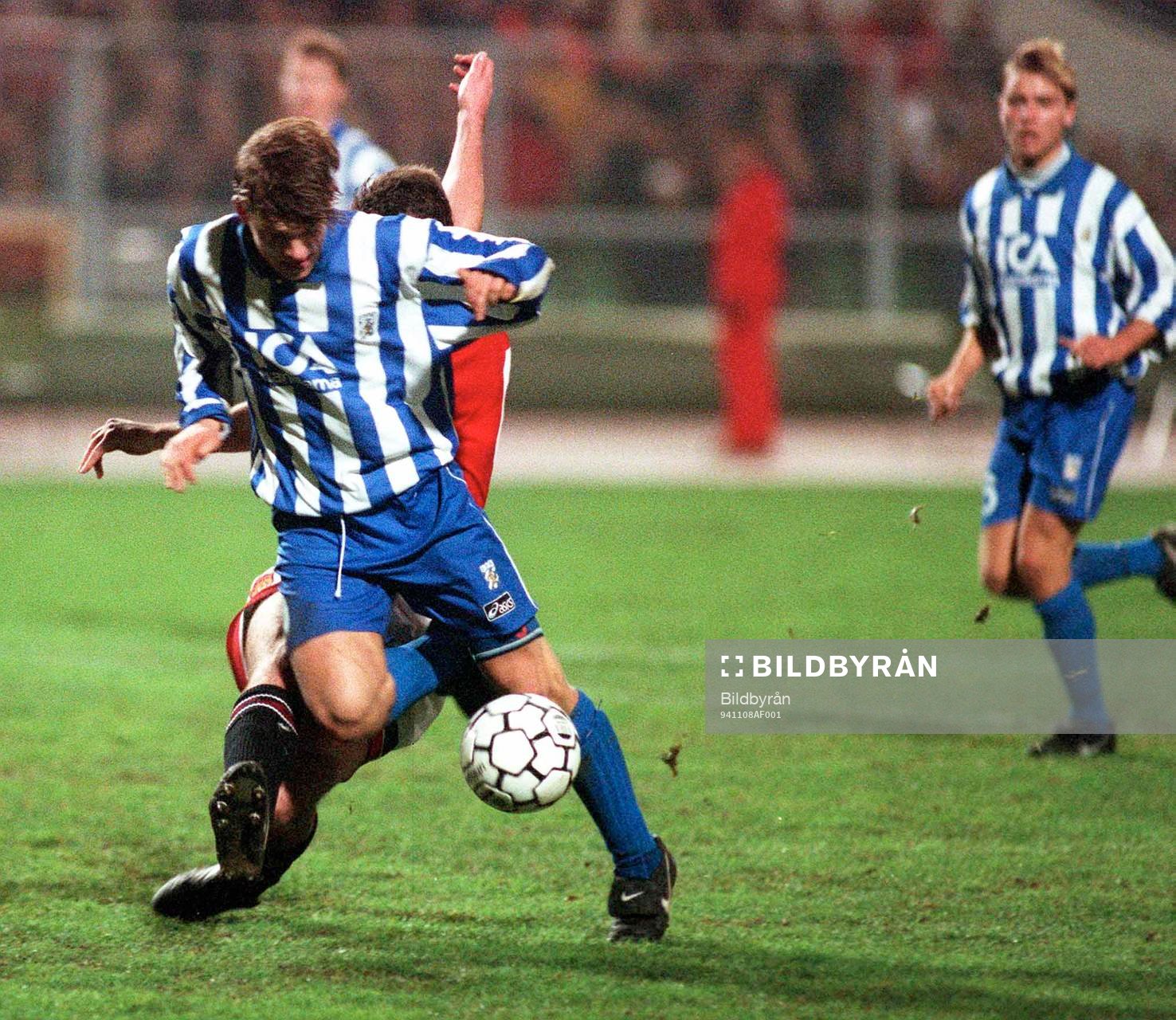 IFK Göteborg - Manchester United. Jesper Blomqvist
