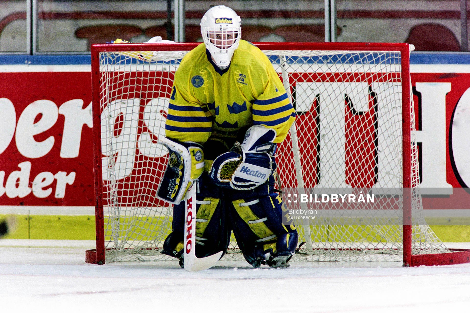 Johan Hedberg, målvakt, Sverige