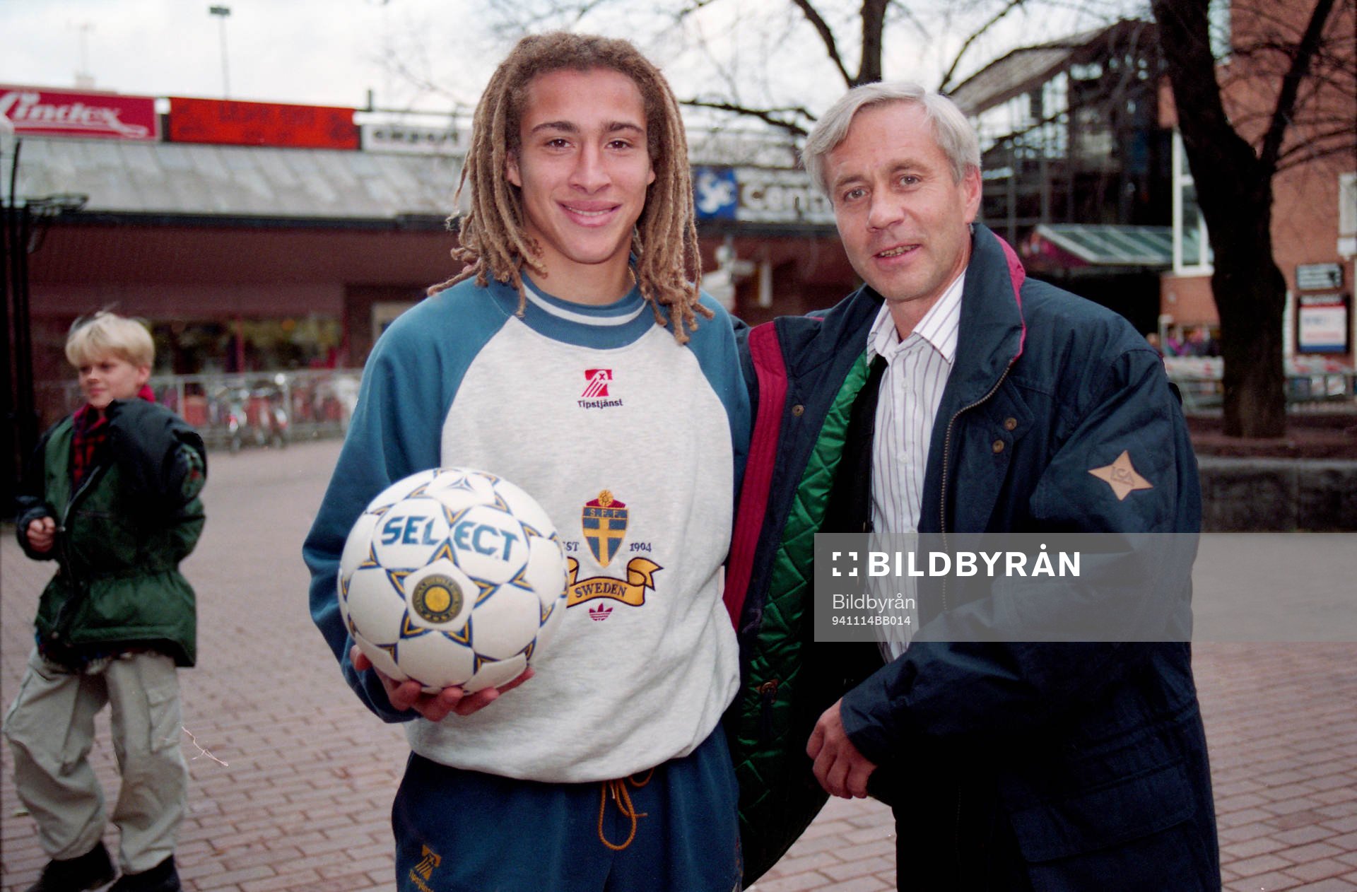 Henrik Larsson och Ove Kindvall