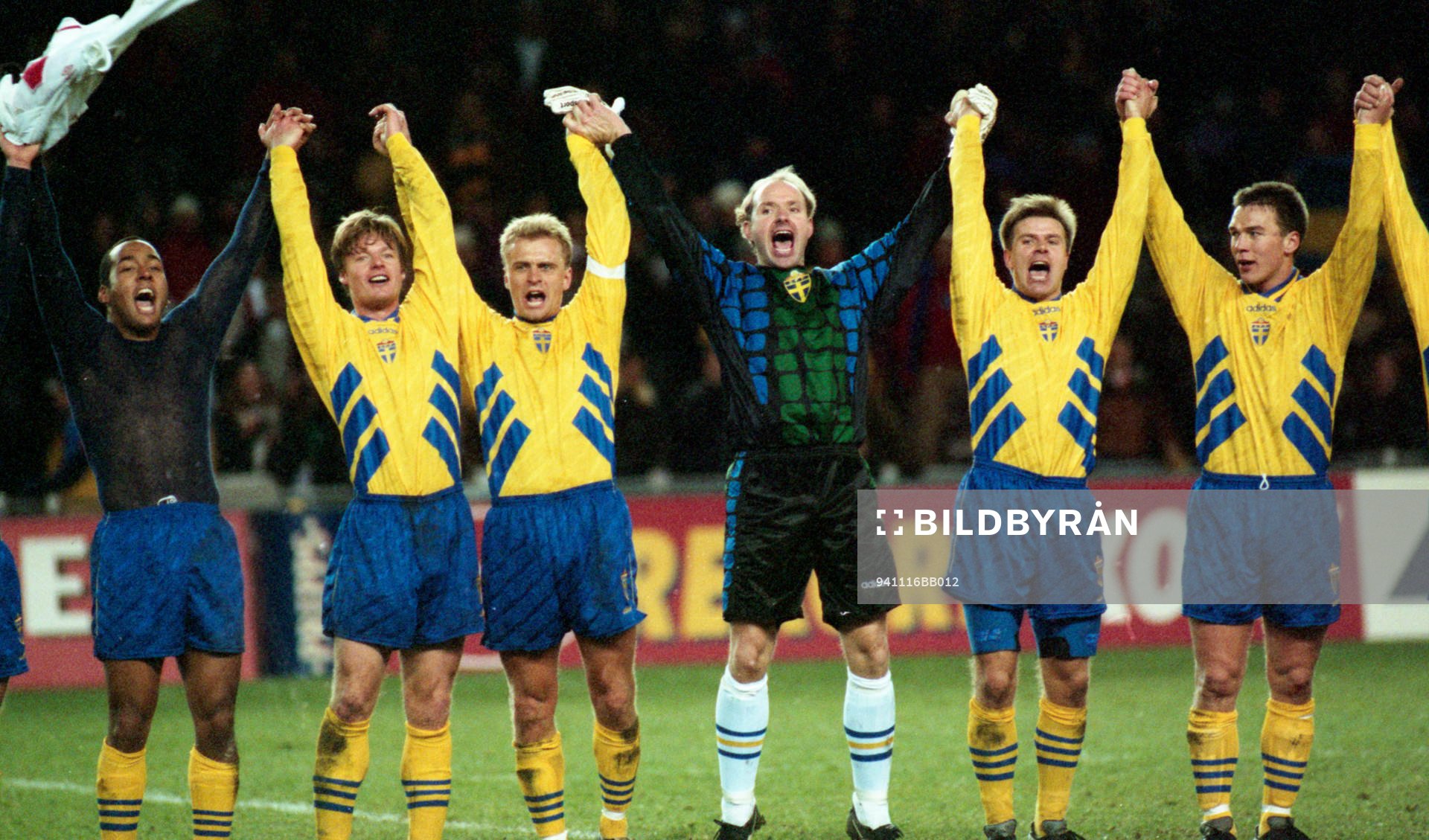 Martin Dahlin, Stefan Schwarz, Jonas Thern, Thomas Ravelli,