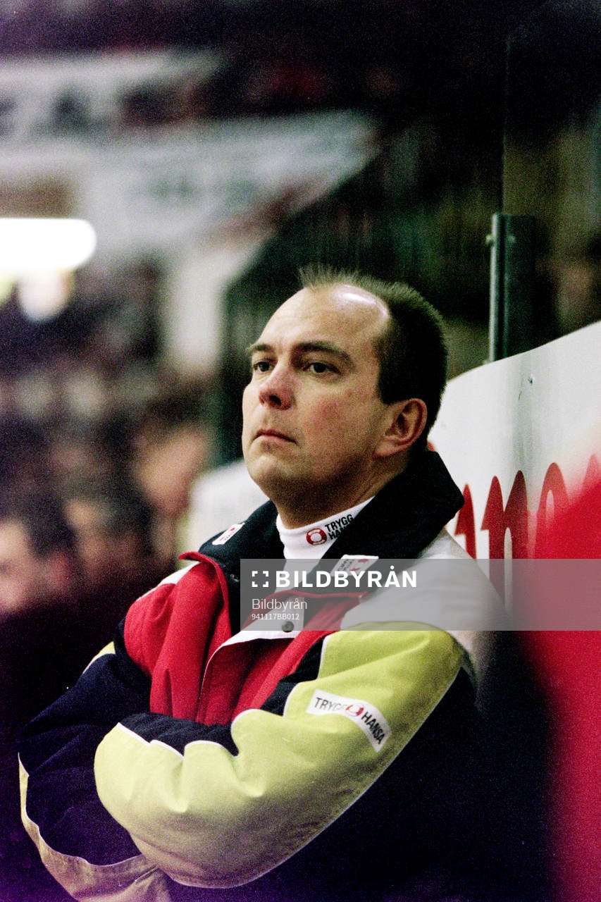 Sune Bergman, tränare i HV71