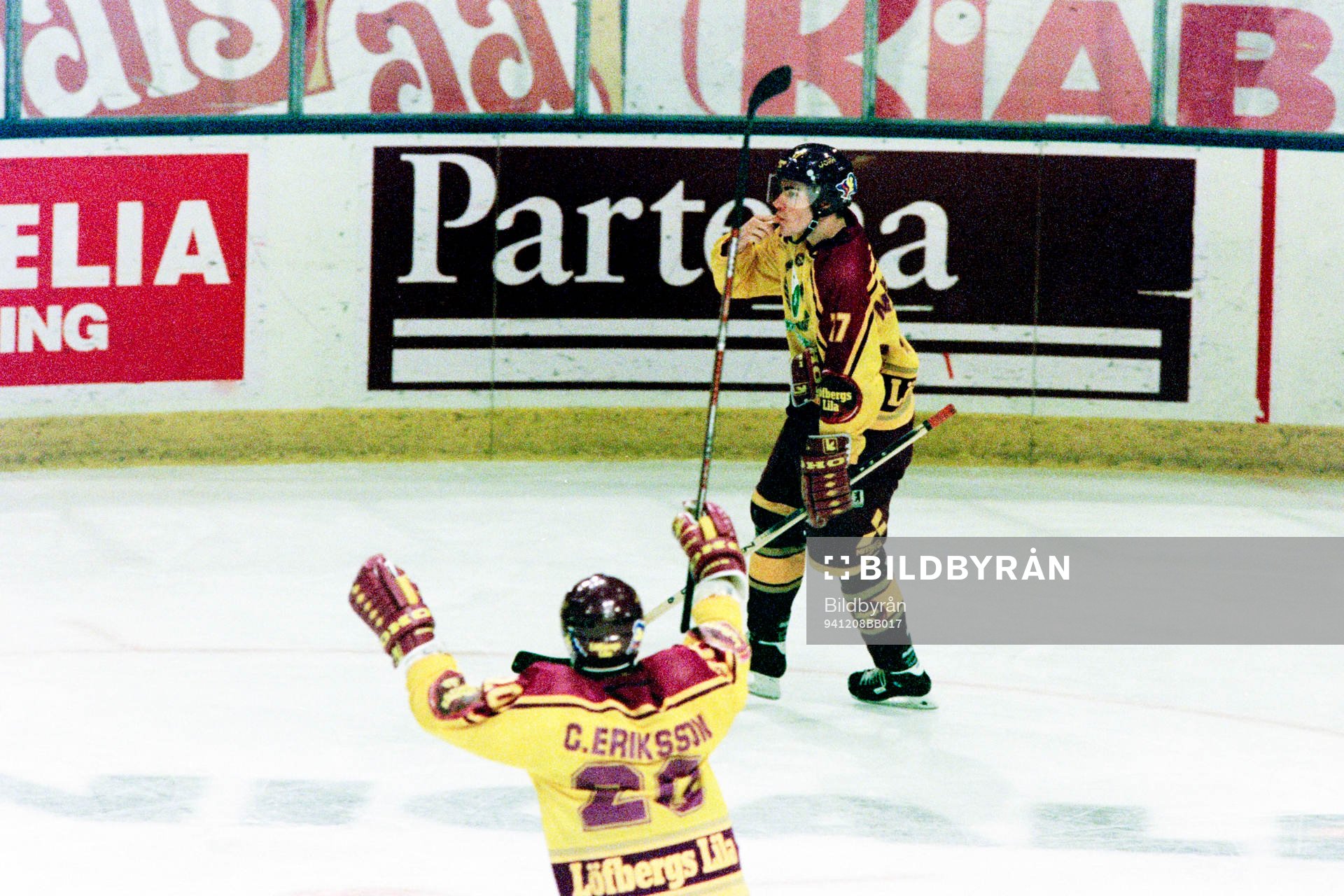 Mathias Johansson, Färjestad jublar