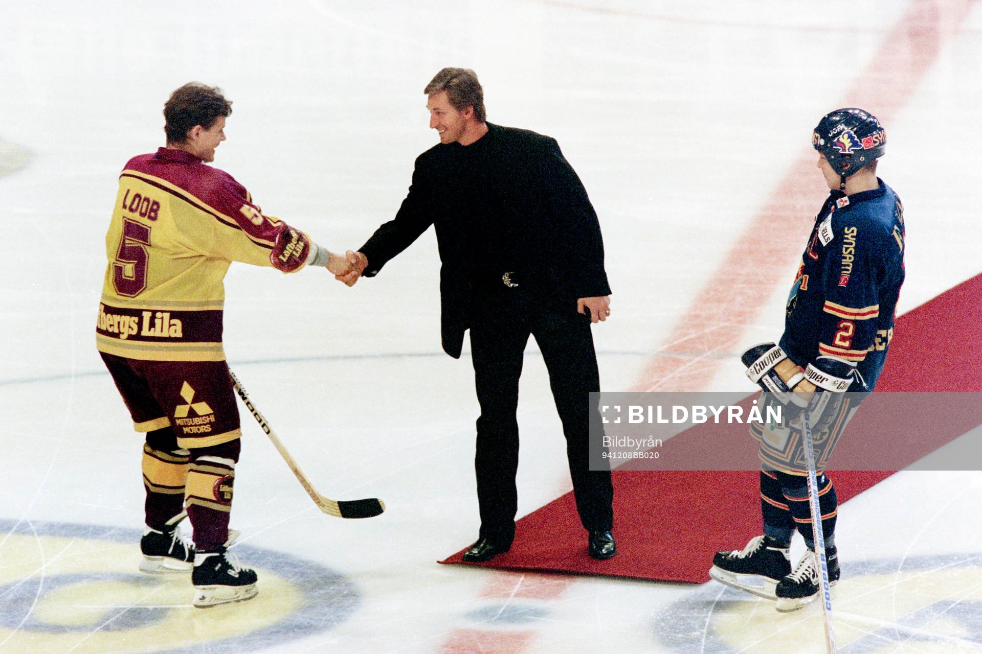 Håkan Loob, Färjestad, Wayne Gretzky och Charles Berglund