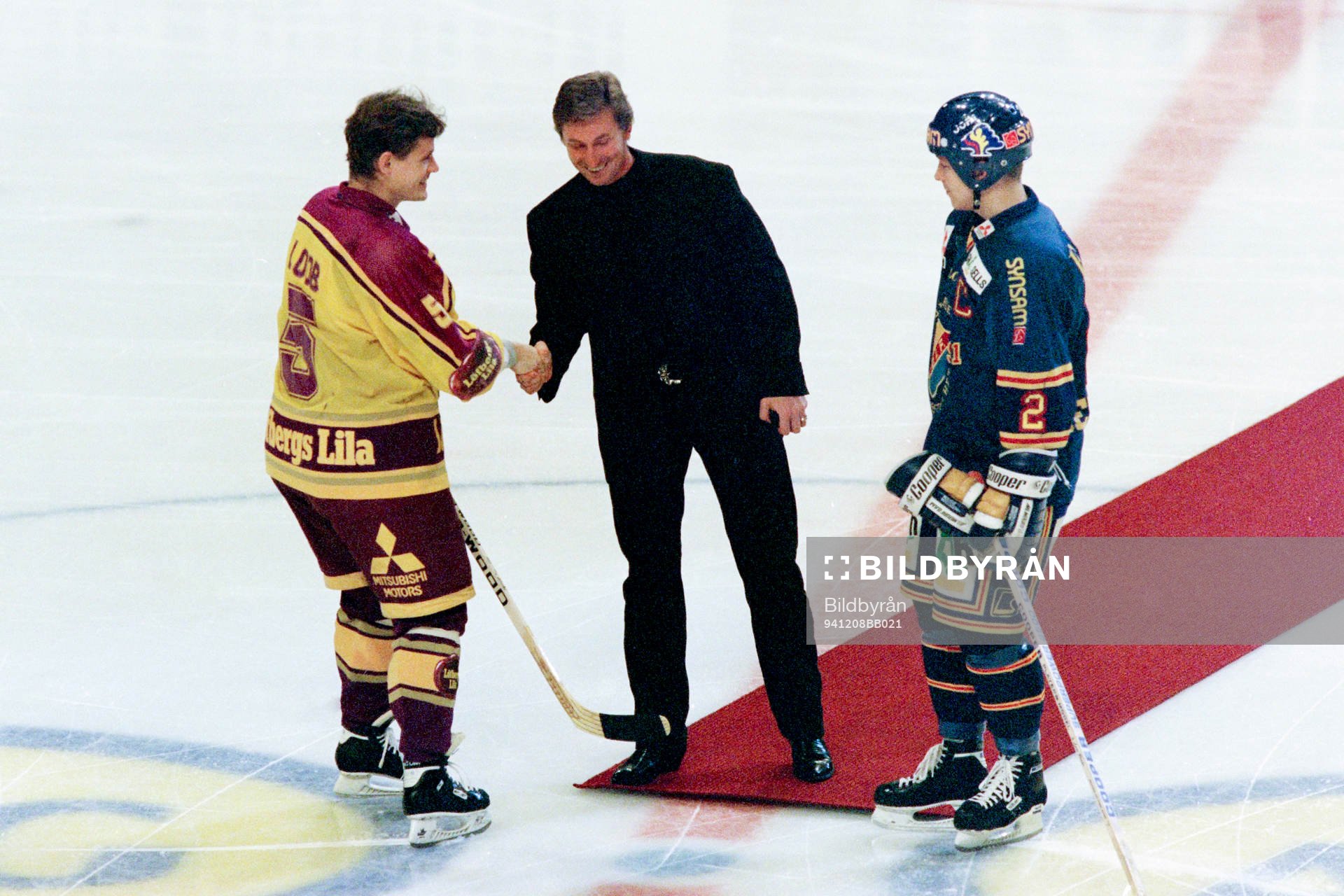 Håkan Loob, Färjestad, Wayne Gretzky och Charles Berglund