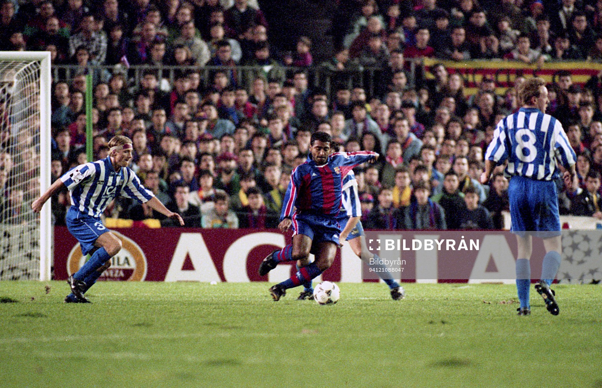 Romario, Barcelona omgiven av göteborgare