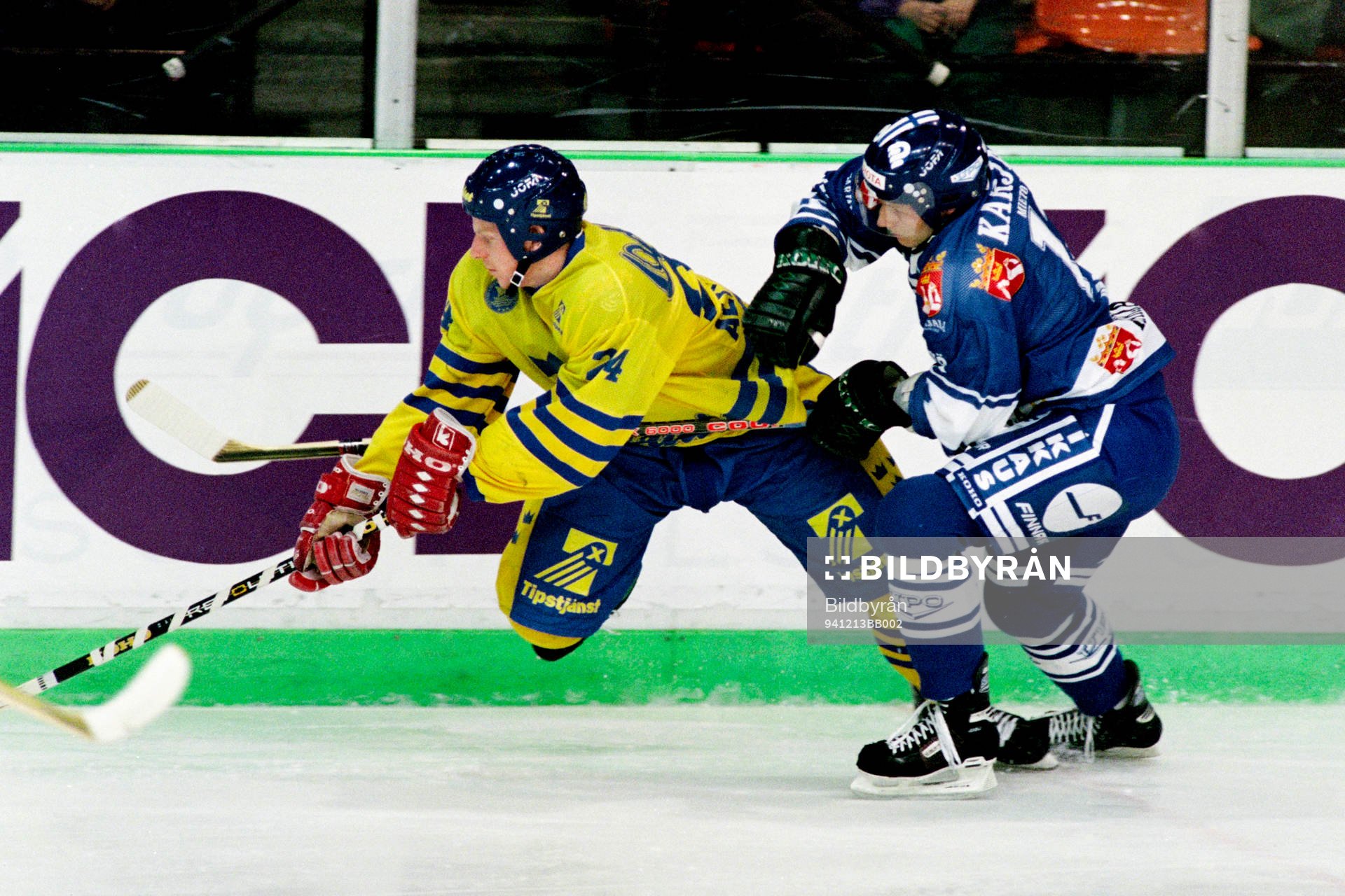 Daniel Alfredsson, Sverige stoppas