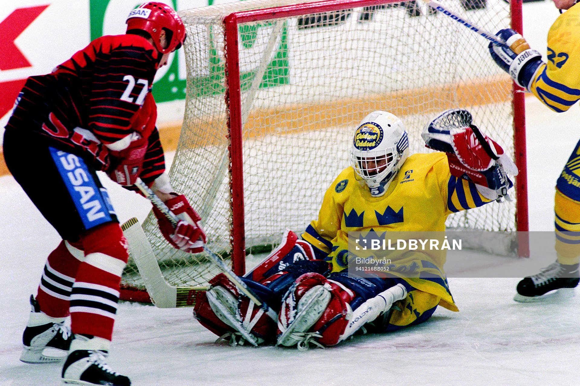 Roger Nordström, målvakt i Sverige
