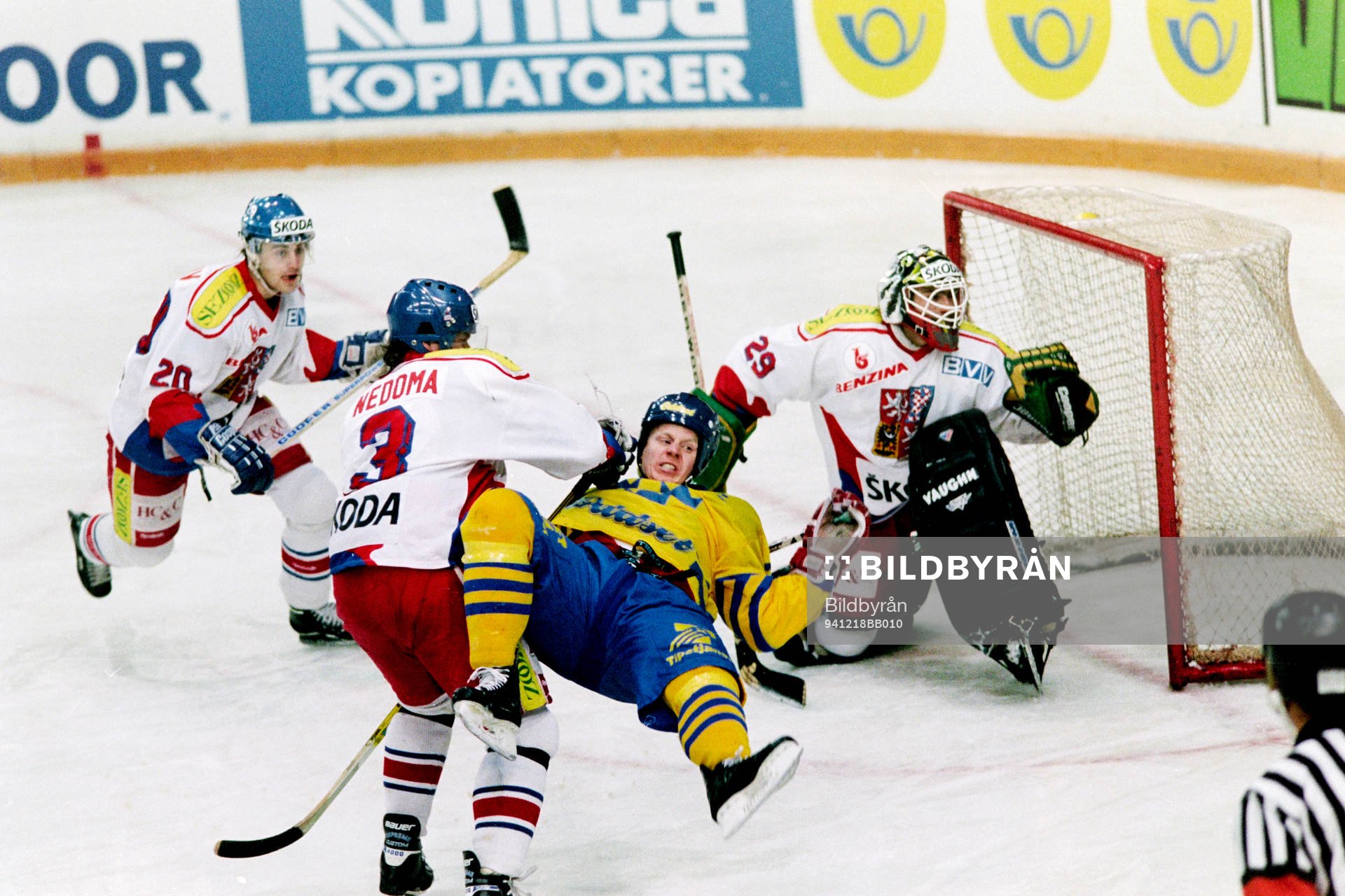 Tuffa tag i matchen