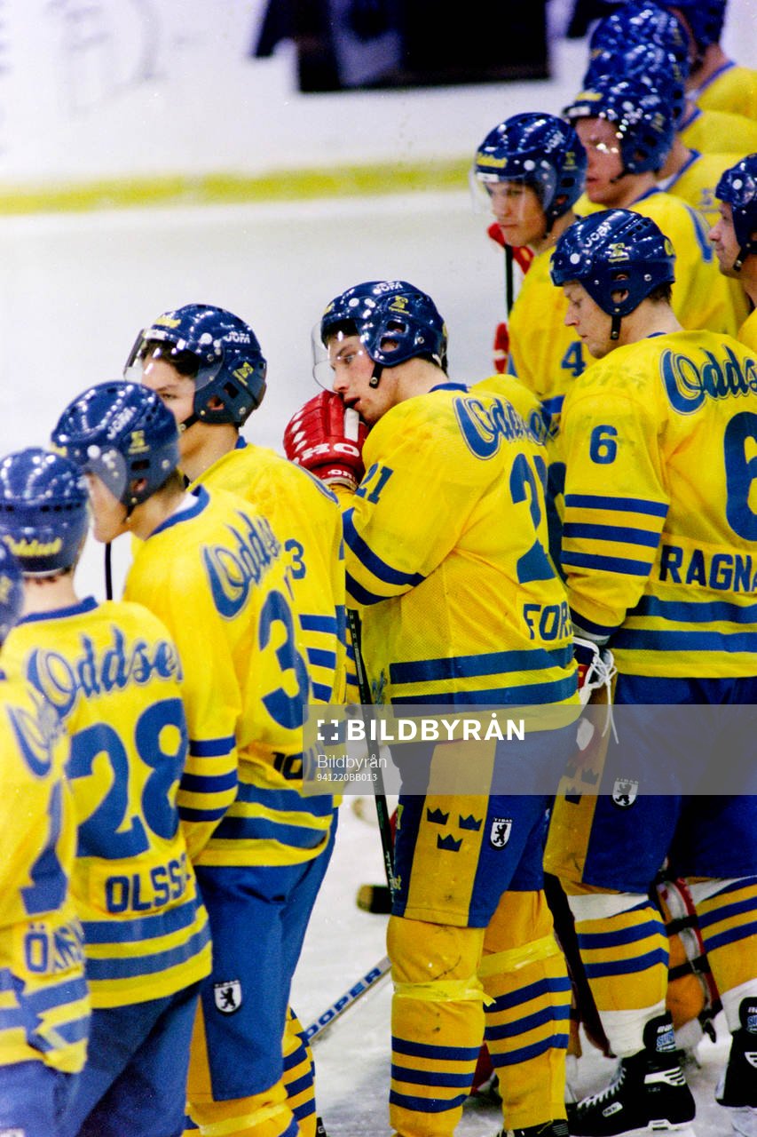 Peter Forsberg och Sverige deppar