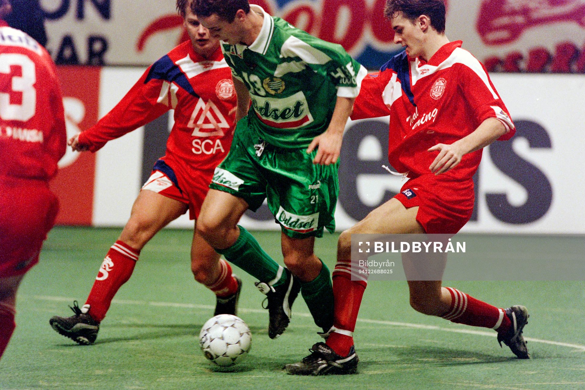 Jens Gustafsson, Hammarby med bollen i finalen mot GIF