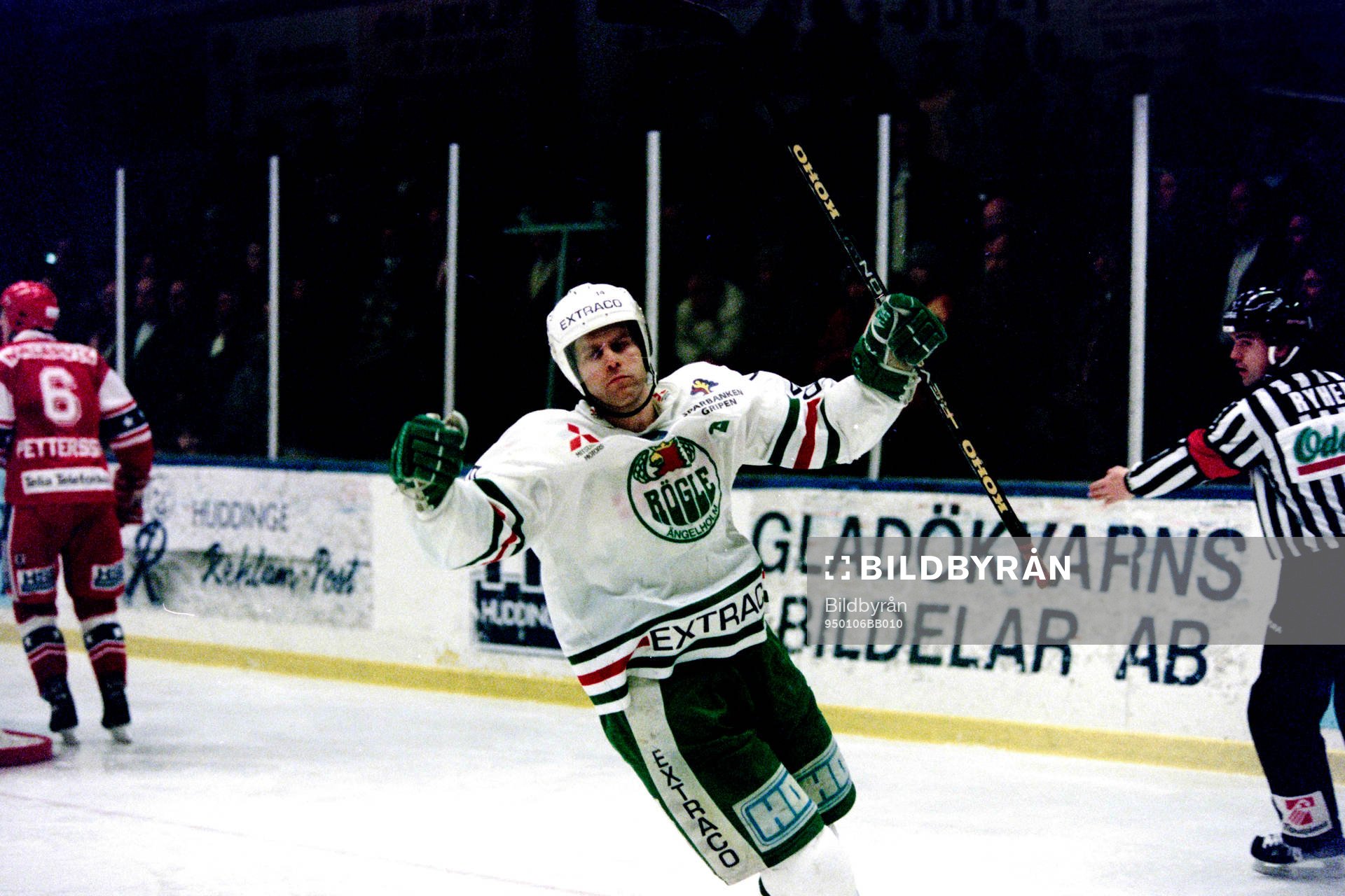 Mikael Hjälm, Rögle jublar