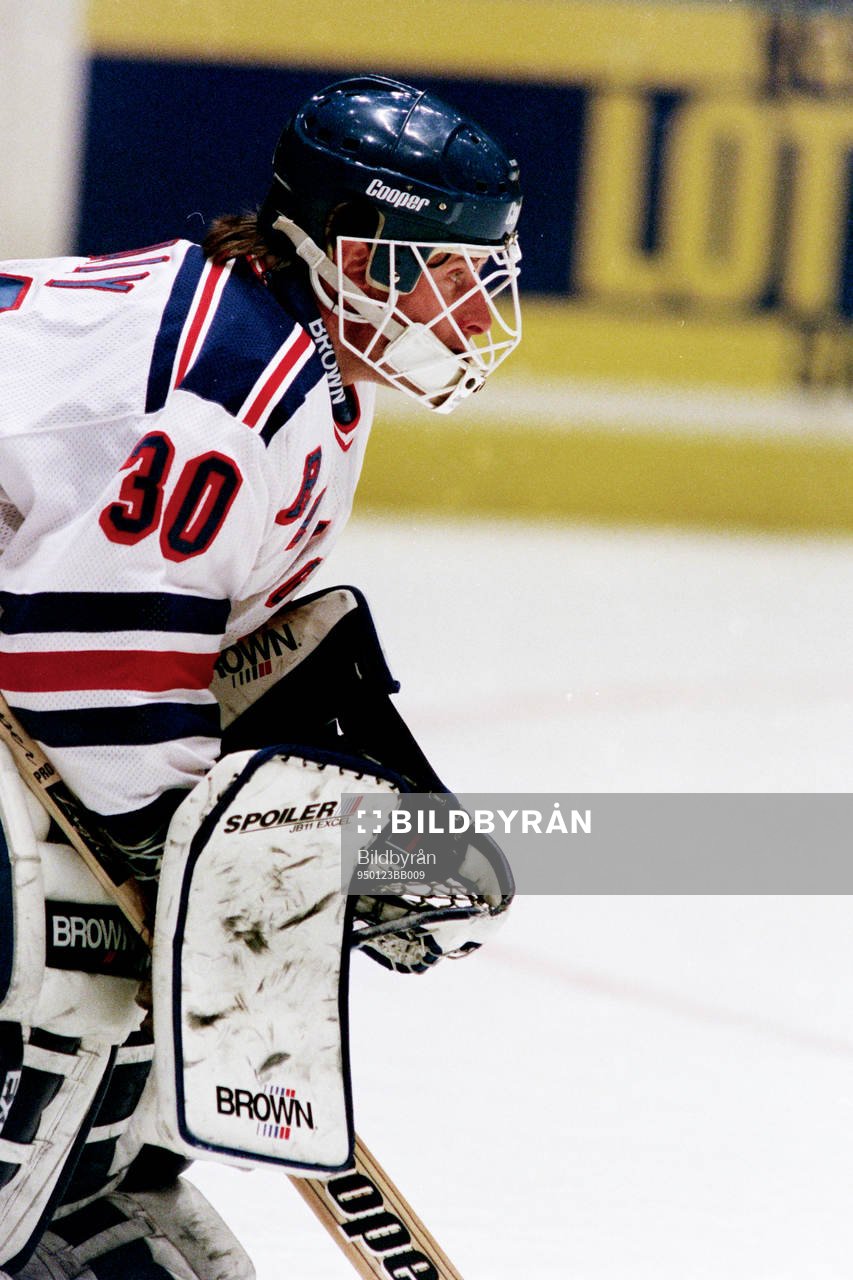 Glenn Healy, målvakt, New York Rangers