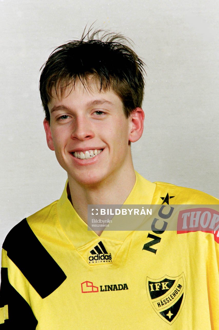 Fotboll, IFK Hässleholm, Porträtt: Christian Augustsson.