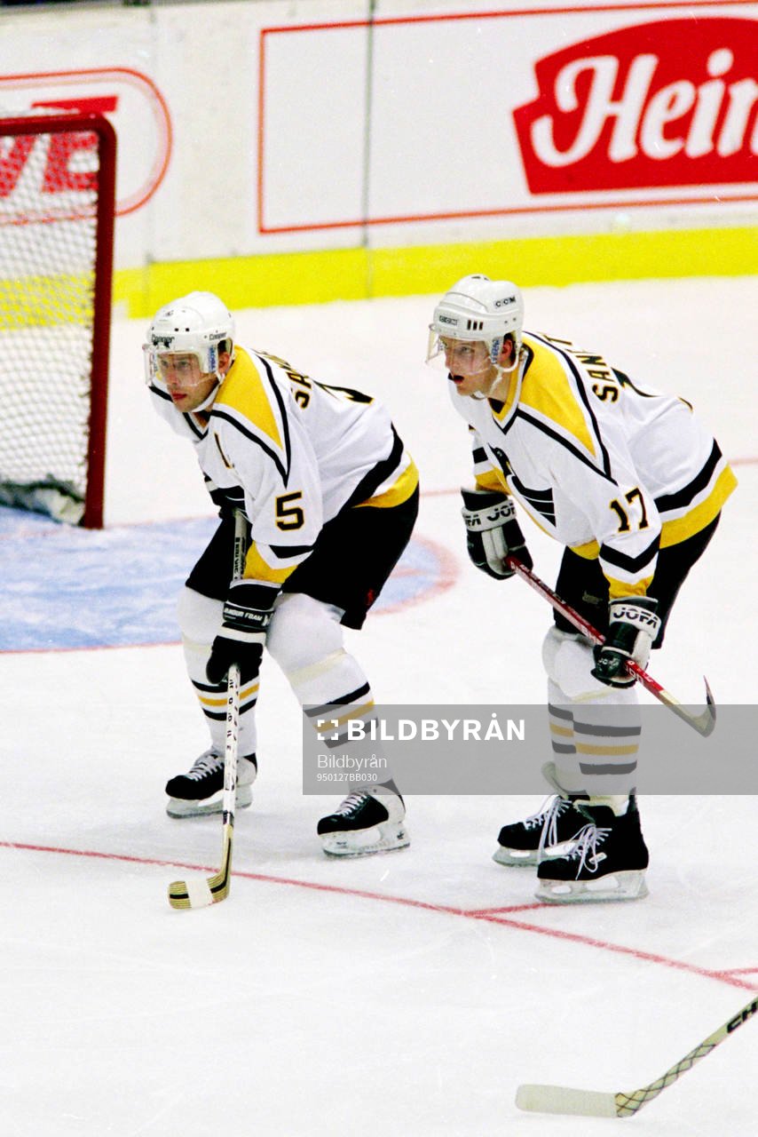 Ulf Samuelsson och Tomas Sandström, Pittsburgh