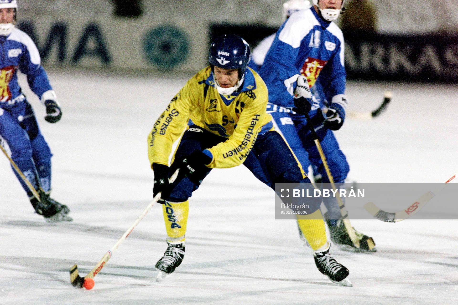 Bandy, VM, Sverige - Finland, 3-2