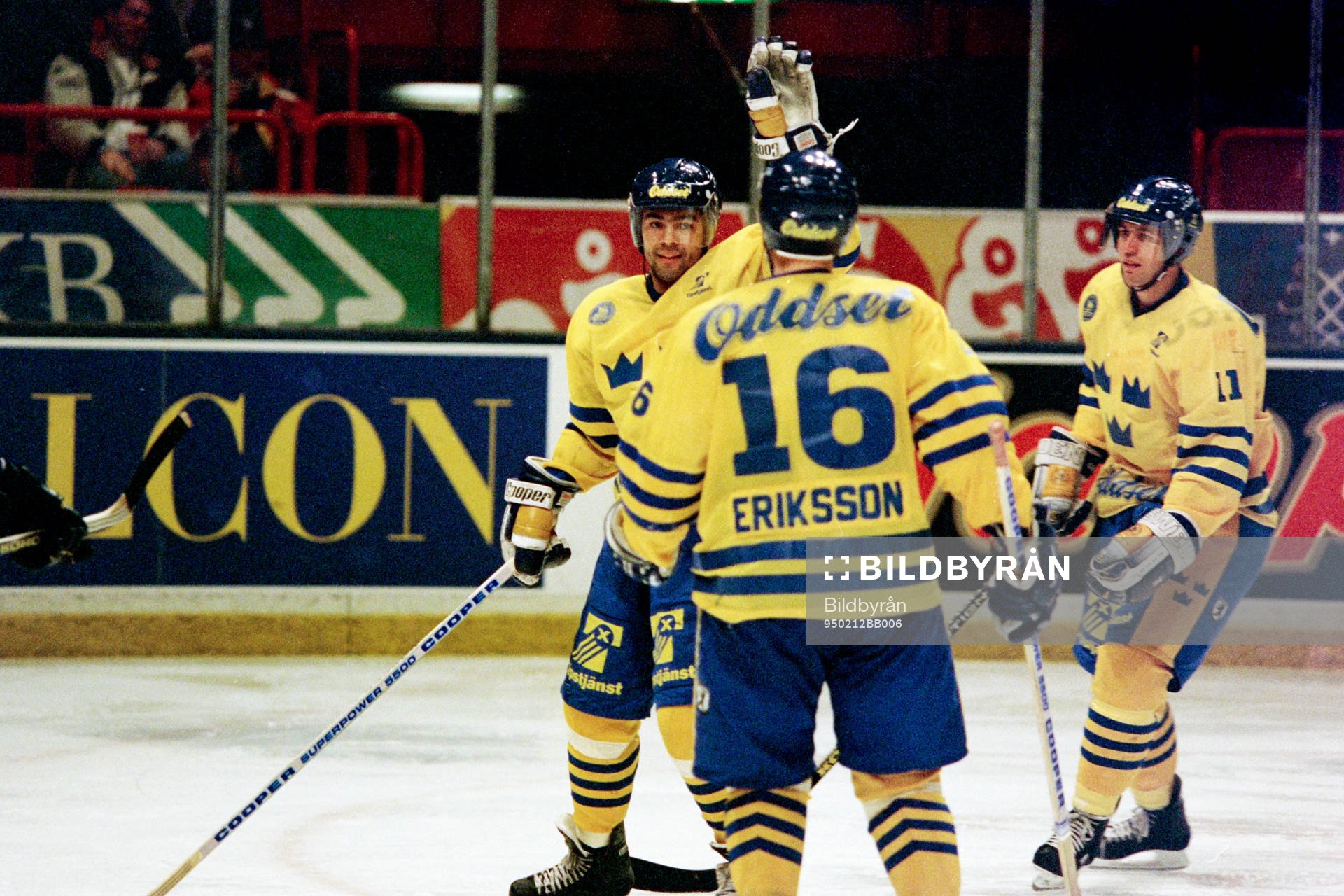Patrik Erickson, Sverige jublar