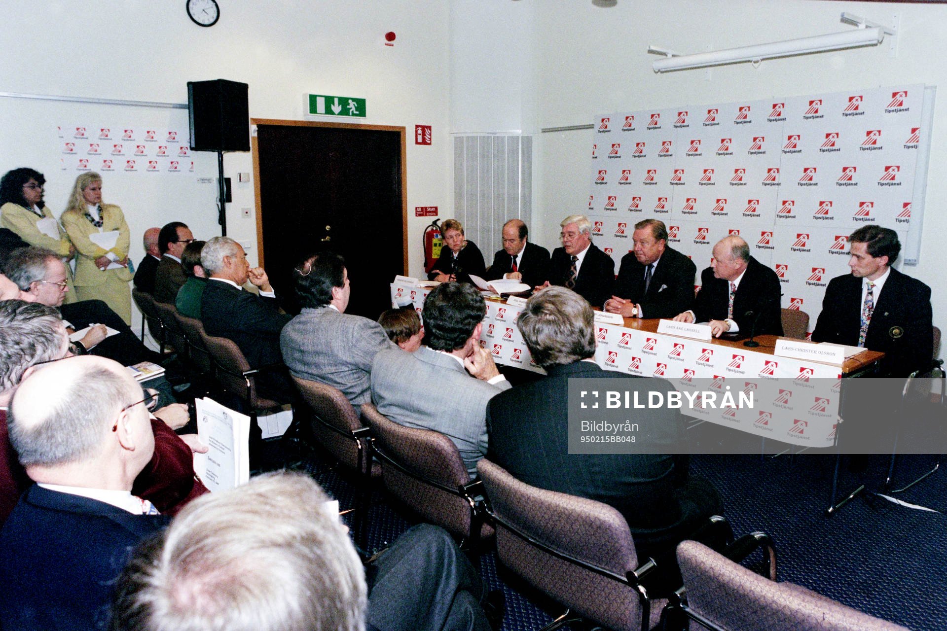 Susanne Erlandsson, Joseph S. Blatter, Poul Hyldgaard,