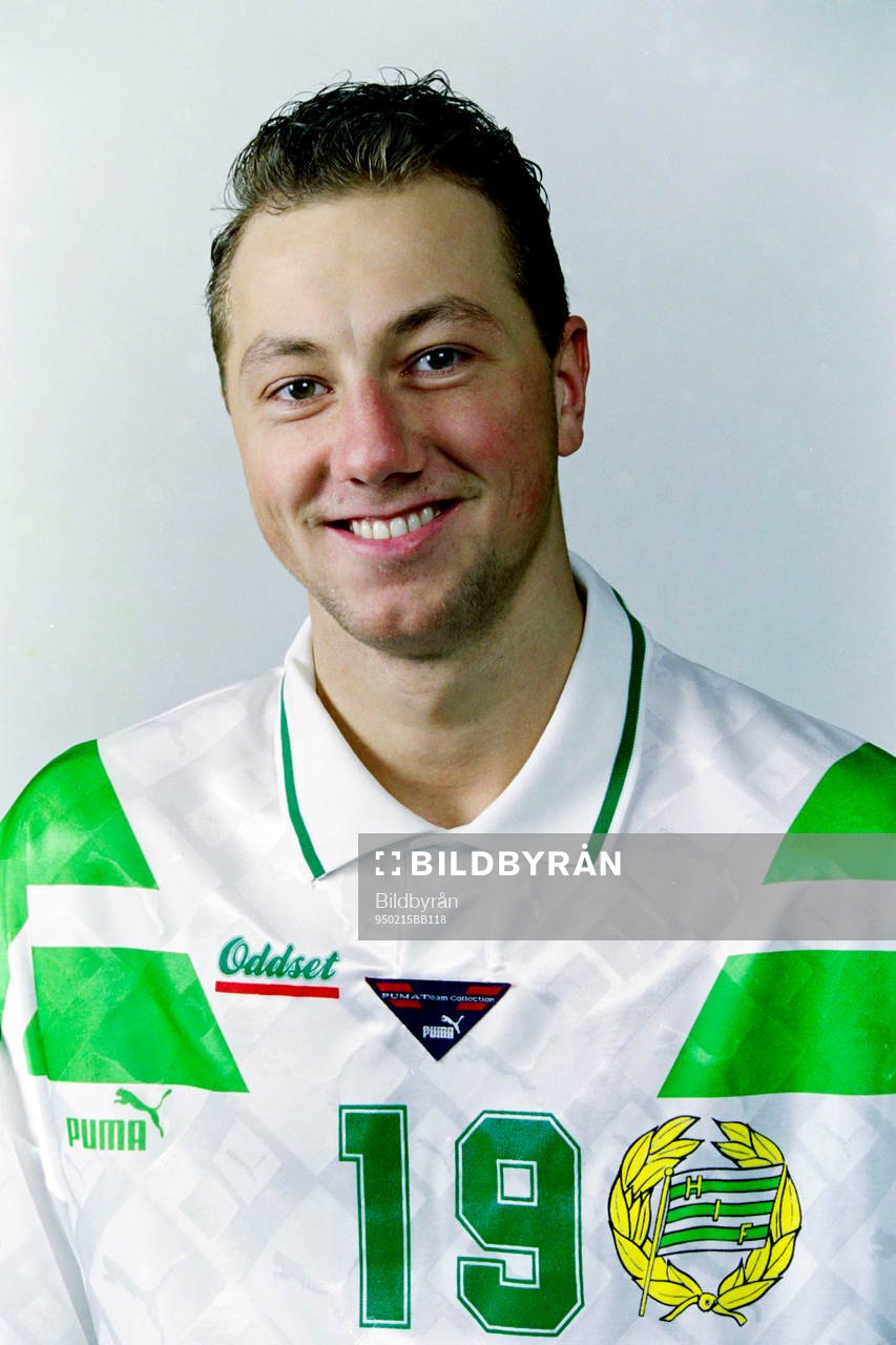 Fotboll, Allsvenskan, Hammarby, Porträtt: Niclas Bergh.