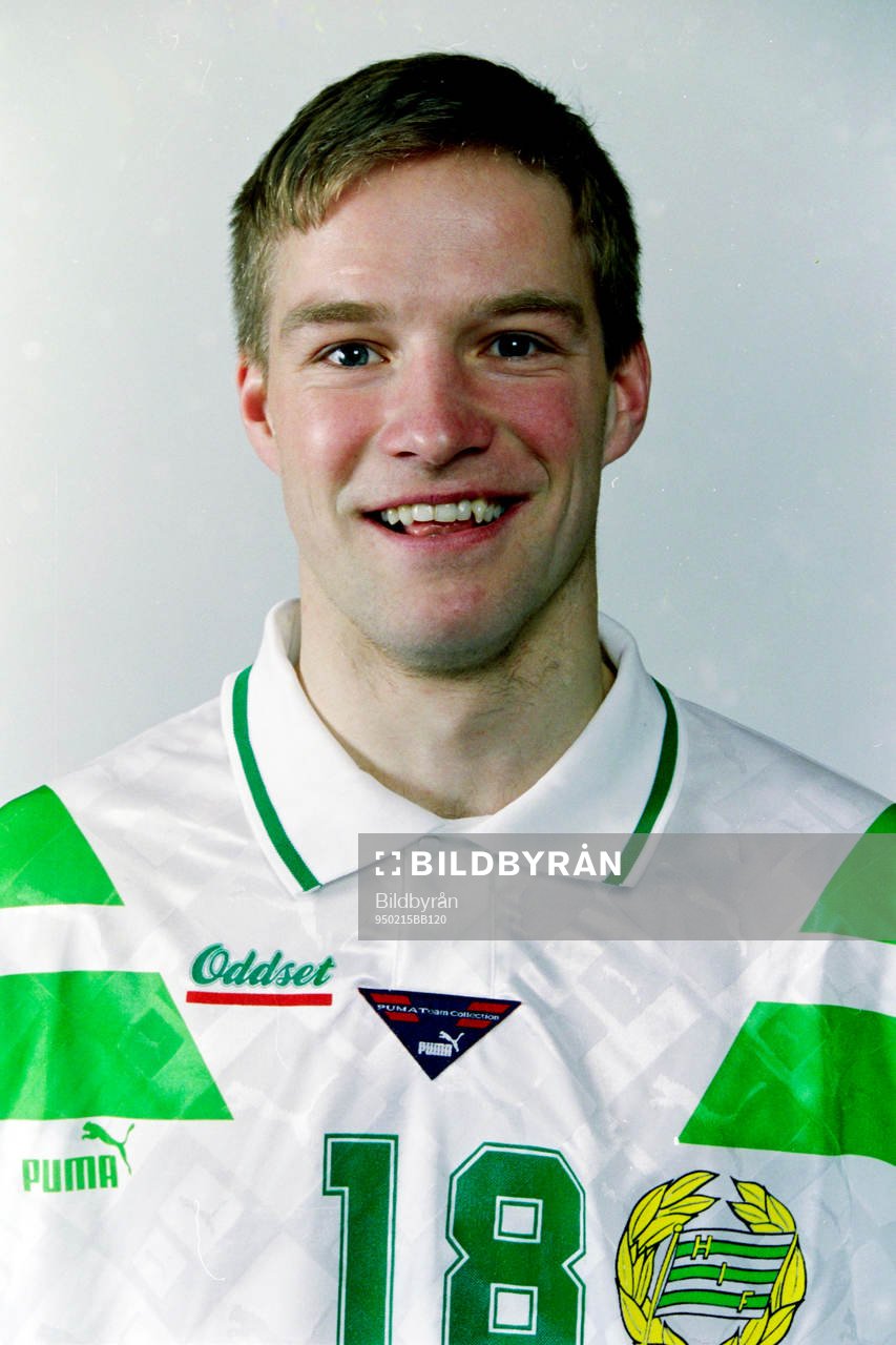 Fotboll, Allsvenskan, Hammarby, Porträtt: Dan Sahlin.