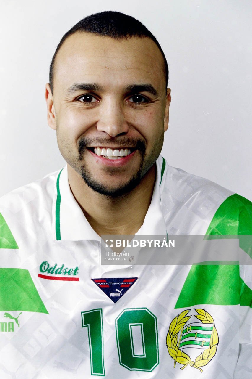 Fotboll, Allsvenskan, Hammarby, Porträtt: Jean-Paul von der Burg.