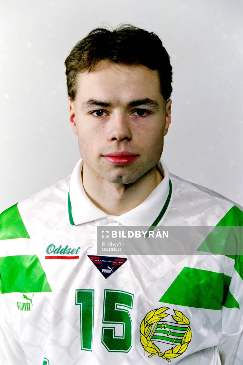 Fotboll, Allsvenskan, Hammarby, Porträtt: Andreas Alm.