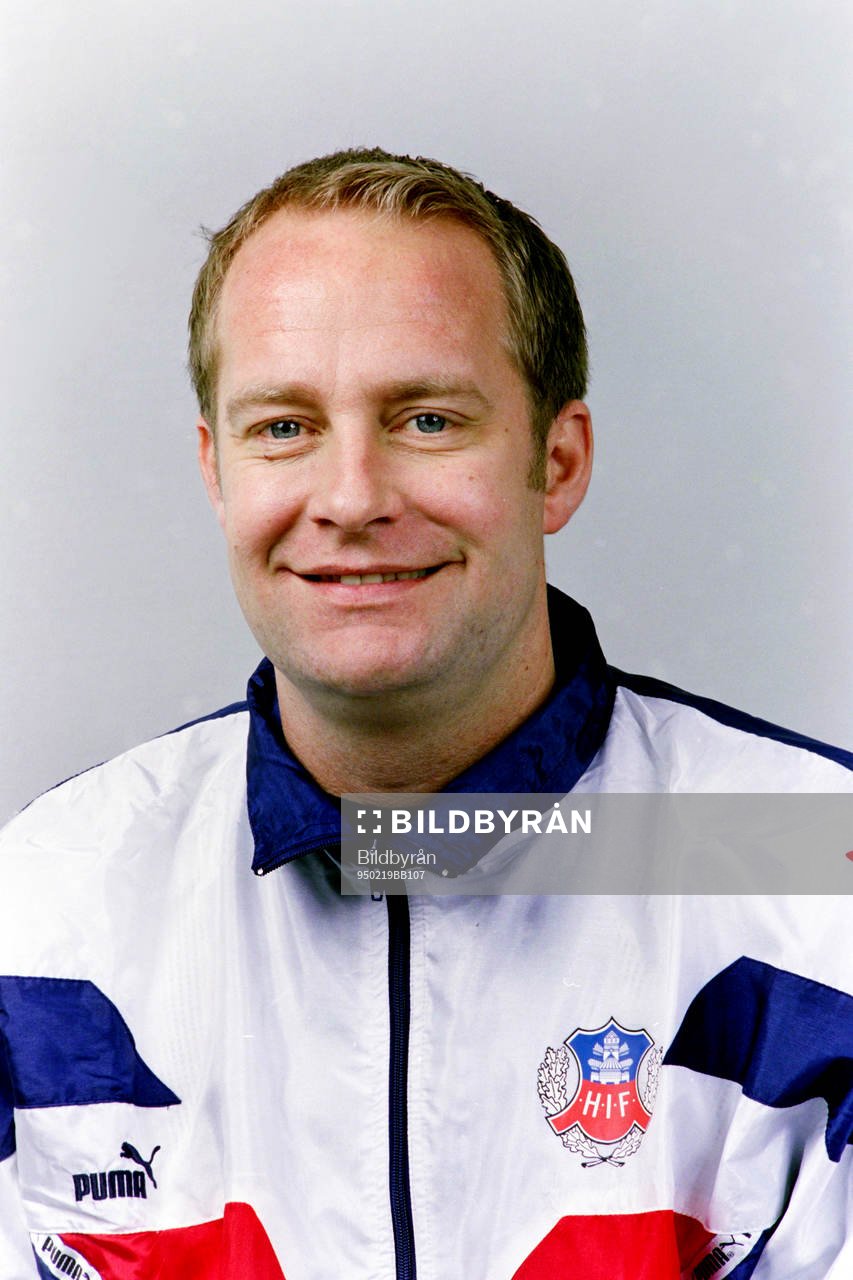 Fotboll, Allsvenskan, Helsingborg, Porträtt: Mats Magnusson. 