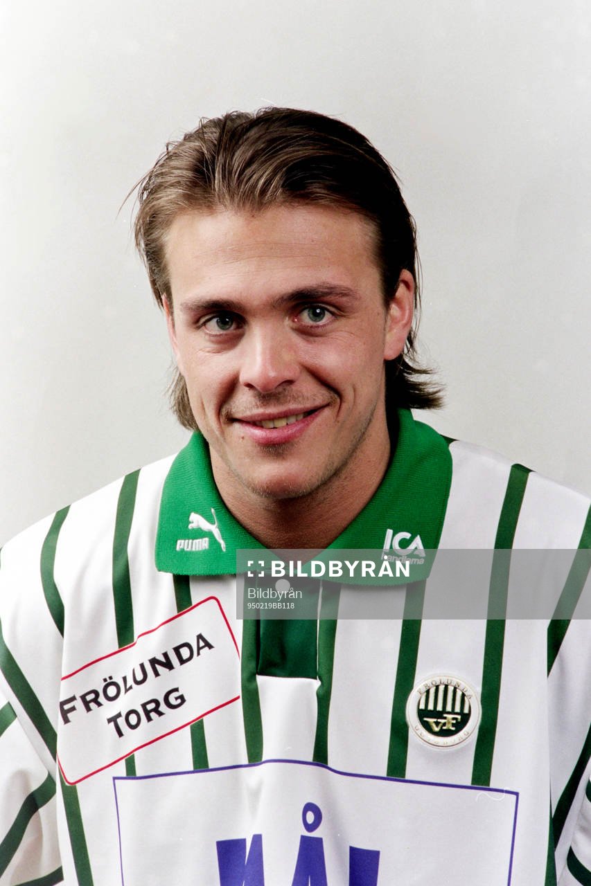 Fotboll, Allsvenskan, Västa Frölunda, Porträtt: Jan Ahlbom