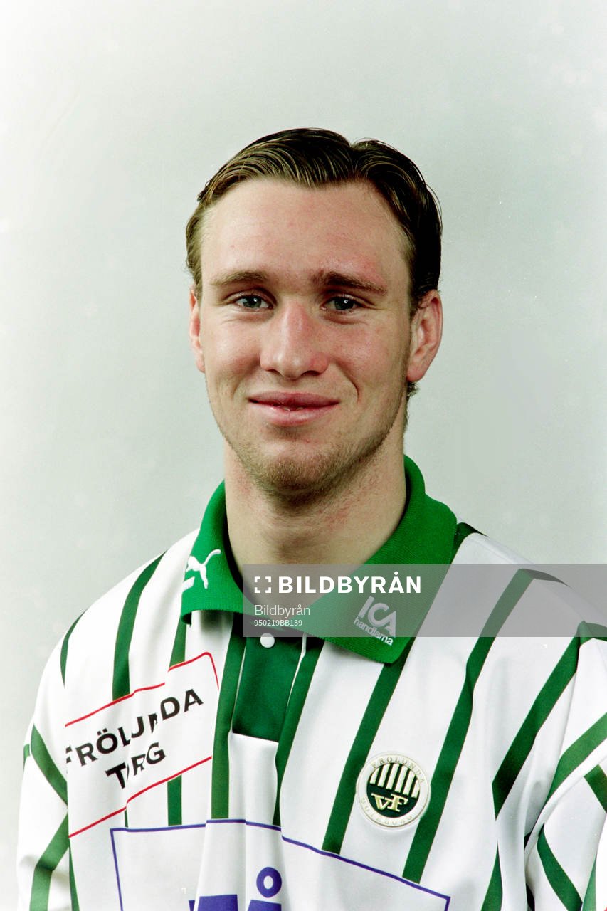 Fotboll, Allsvenskan, Västa Frölunda, Porträtt: Niklas Skoog. 
