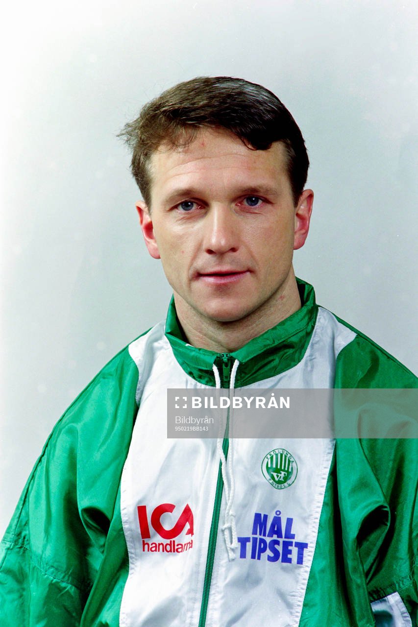 Fotboll, Allsvenskan, Västa Frölunda, Porträtt: Peter Gustavsson. 