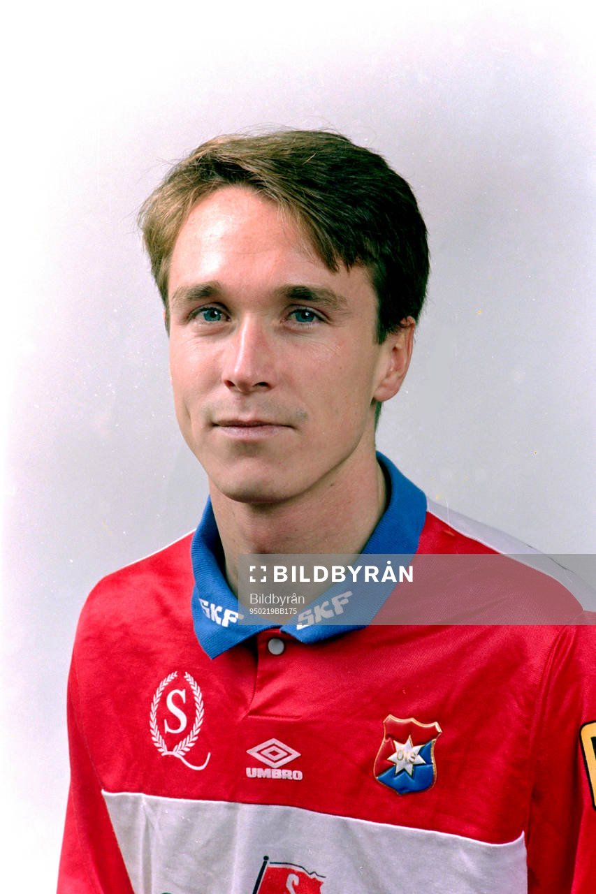 Fotboll, Allsvenskan, Örgryte, Porträtt: Jens Wålemark. 