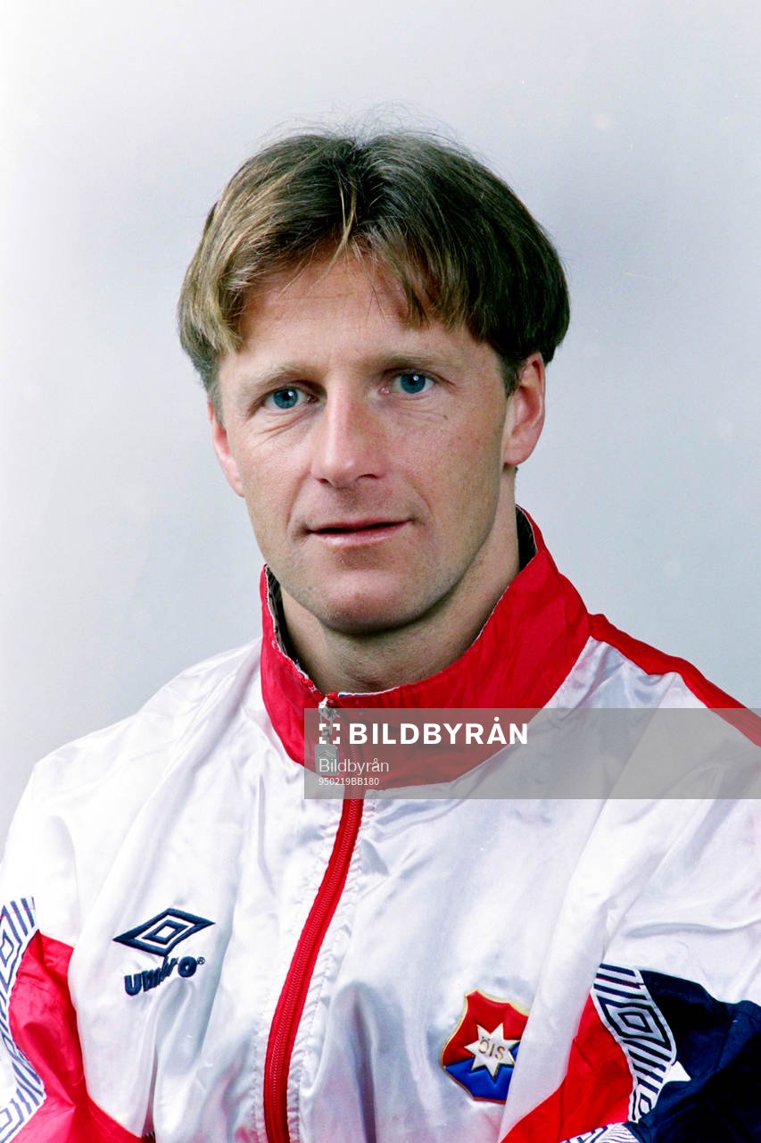 Fotboll, Allsvenskan, Örgryte, Porträtt: Hans Berndtson, ass. tränare.