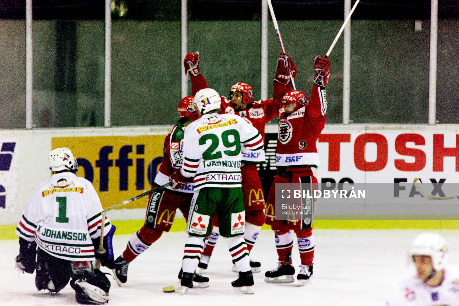 Jubel i Frölunda