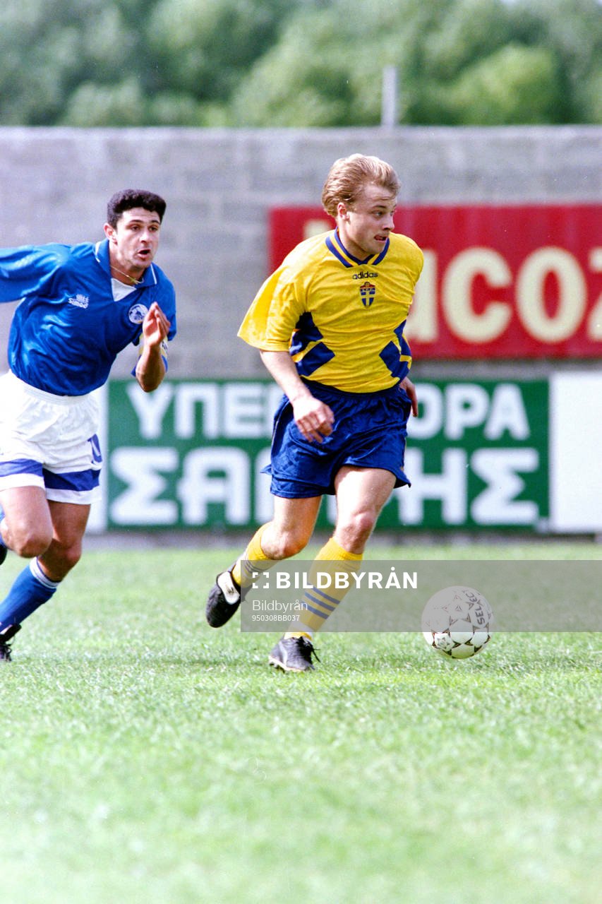 Anders Andersson, Sverige med bollen