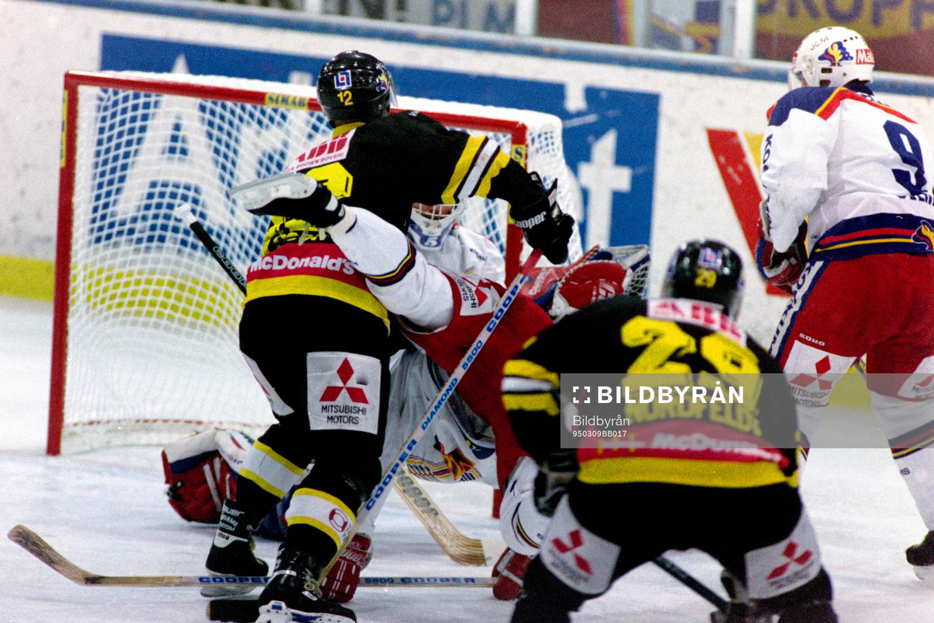 Henrik Nilsson, Västerås framför malmös målbur