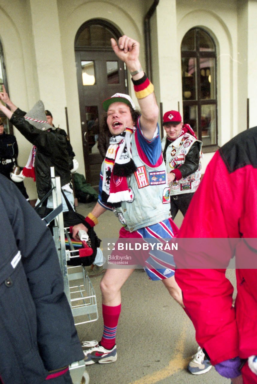 Glada Bayern München fans