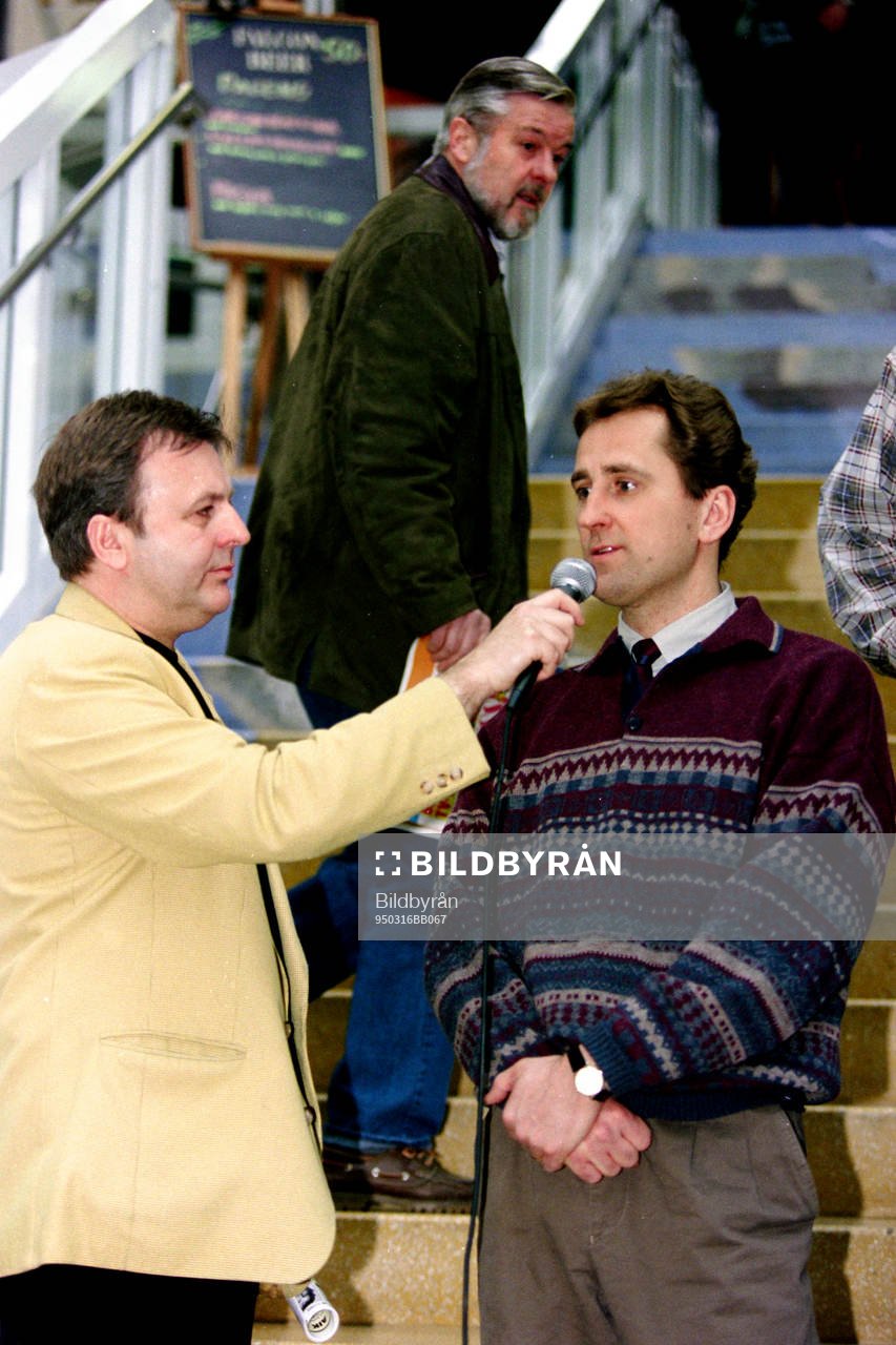 Hans Elfstrand och Erik Hamrén, tränare i AIK