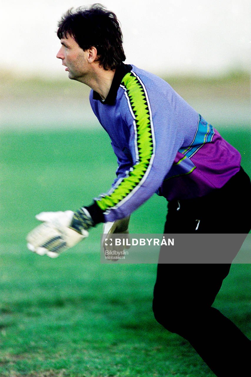 Ryszard Jankowski, målvakt i Trelleborg