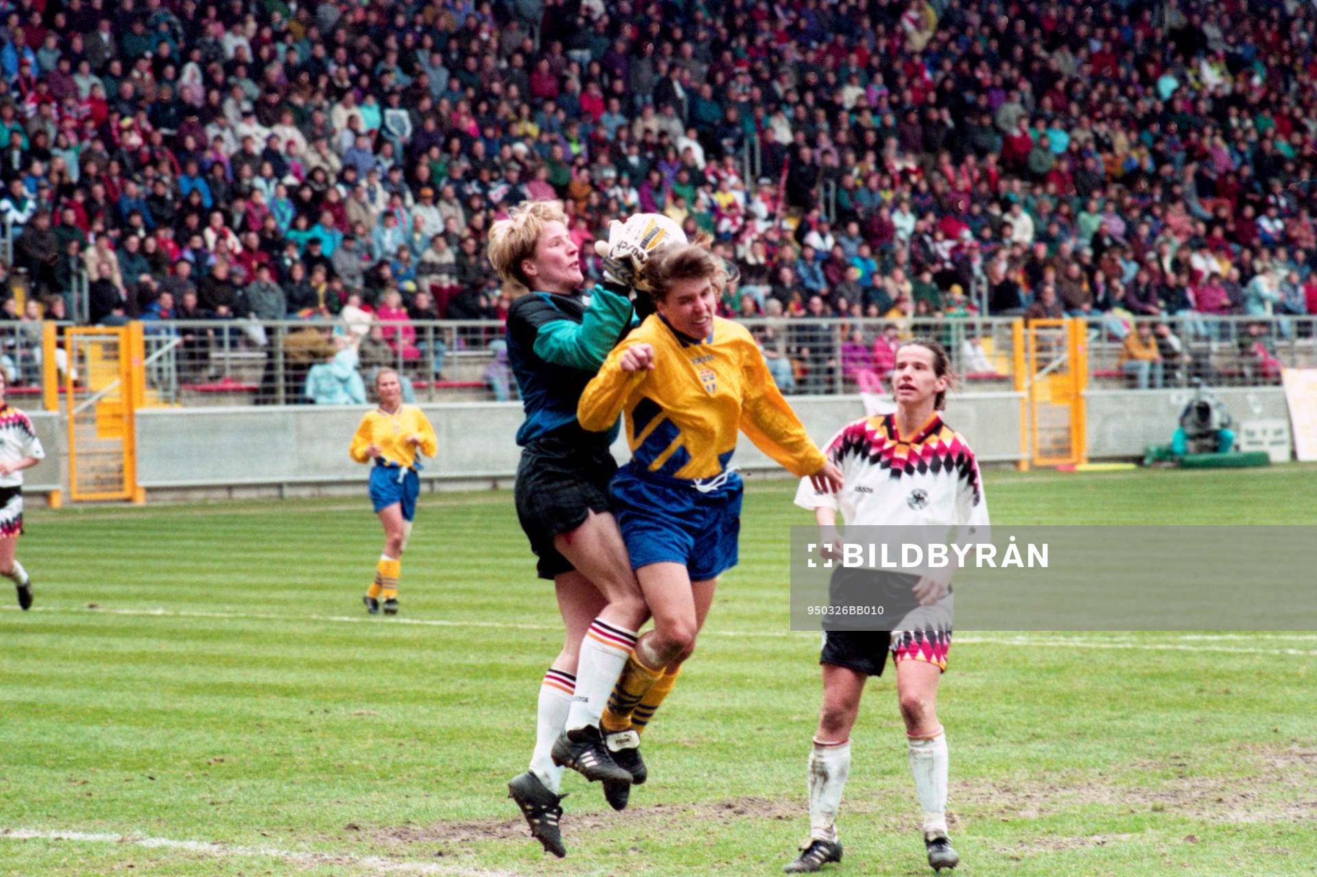 Fotboll, Dam-EM, Tyskland - Sverige, 3-2