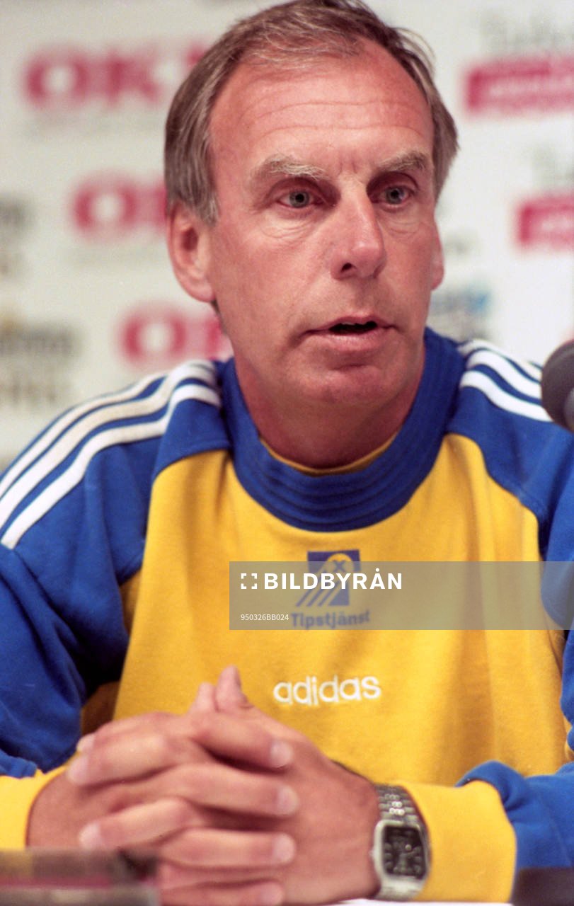 Bengt Simonsson, förbundskapten, Sverige