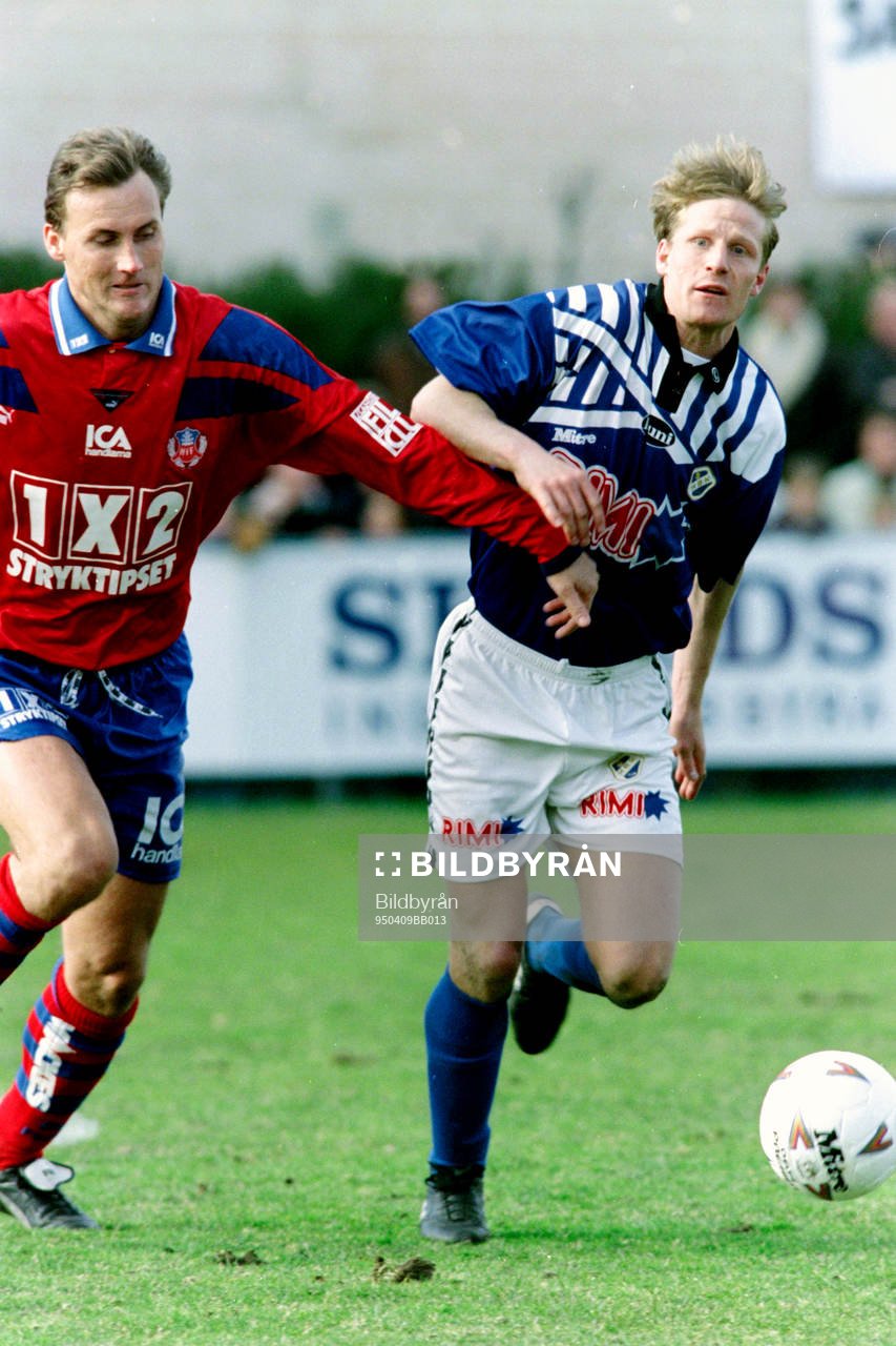 Peter Hillgren, Helsingborg och Jesper Mattsson, Halmstad