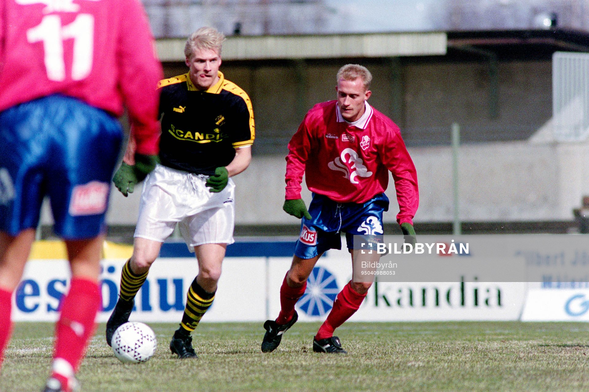 Johan Mjällby, AIK med bollen