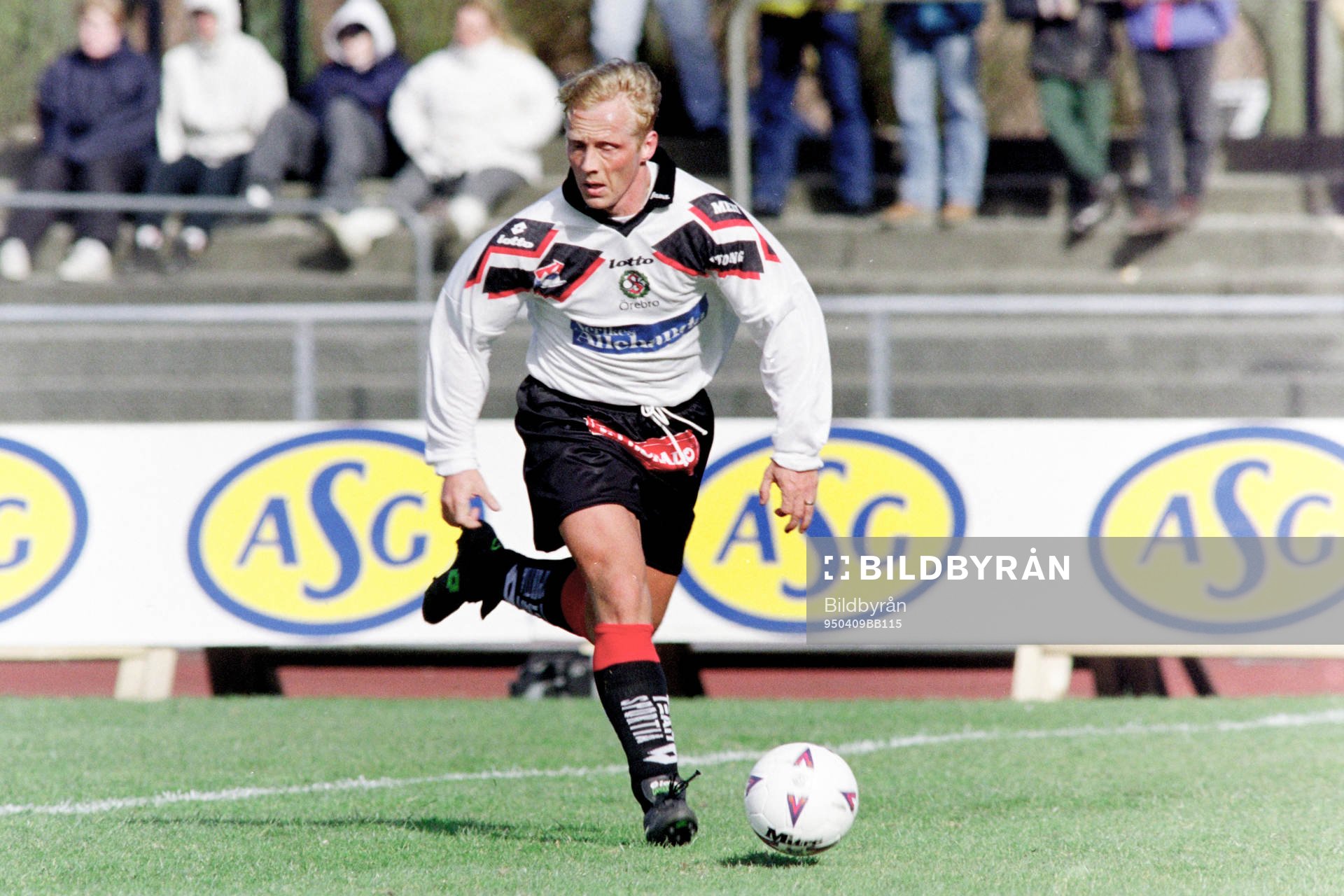 Fotboll, Allsvenskan, Trelleborg - Örebro, 0-0: Arnor Gudjohnsen, Örebro.